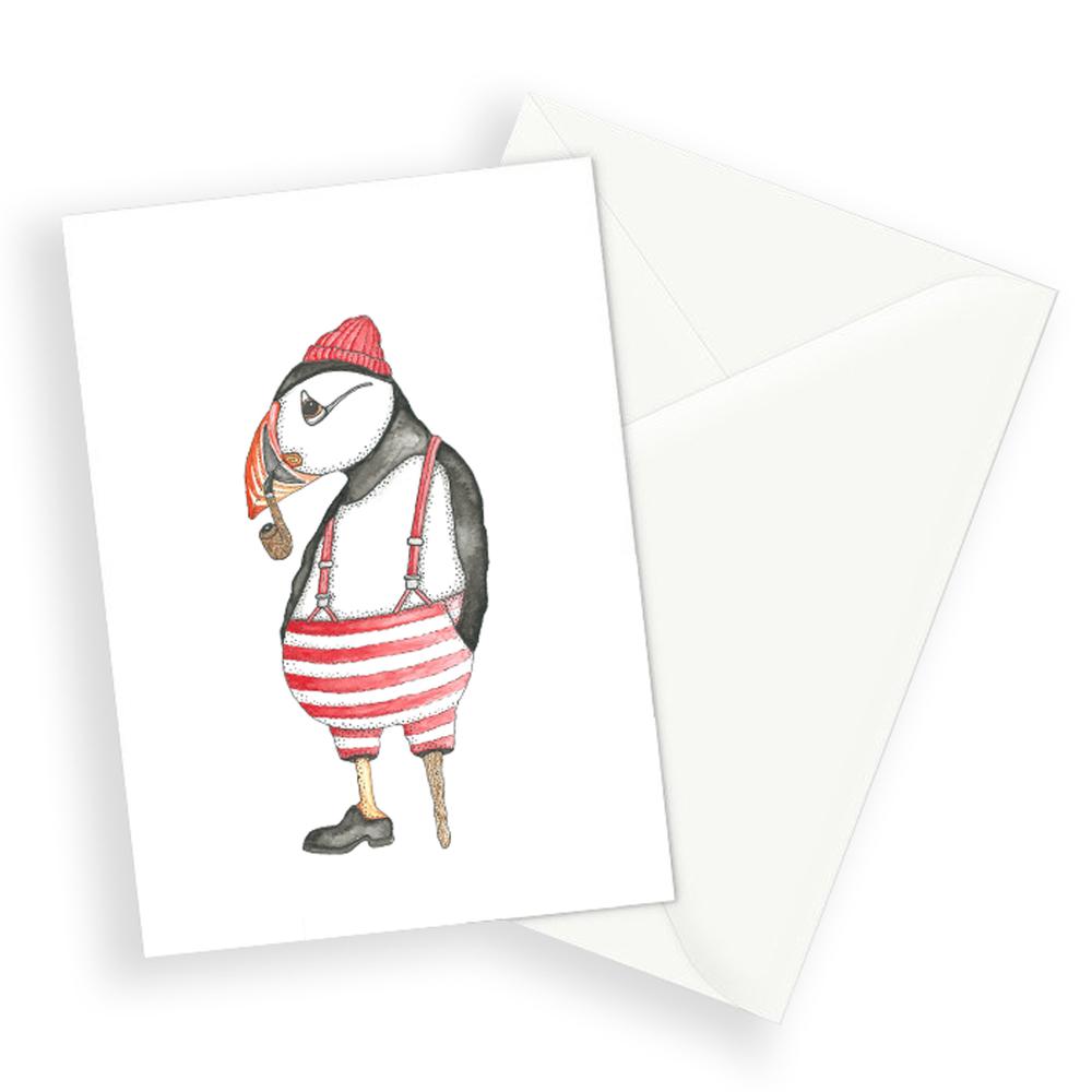 Lakor - Atlantic Puffin Vykort