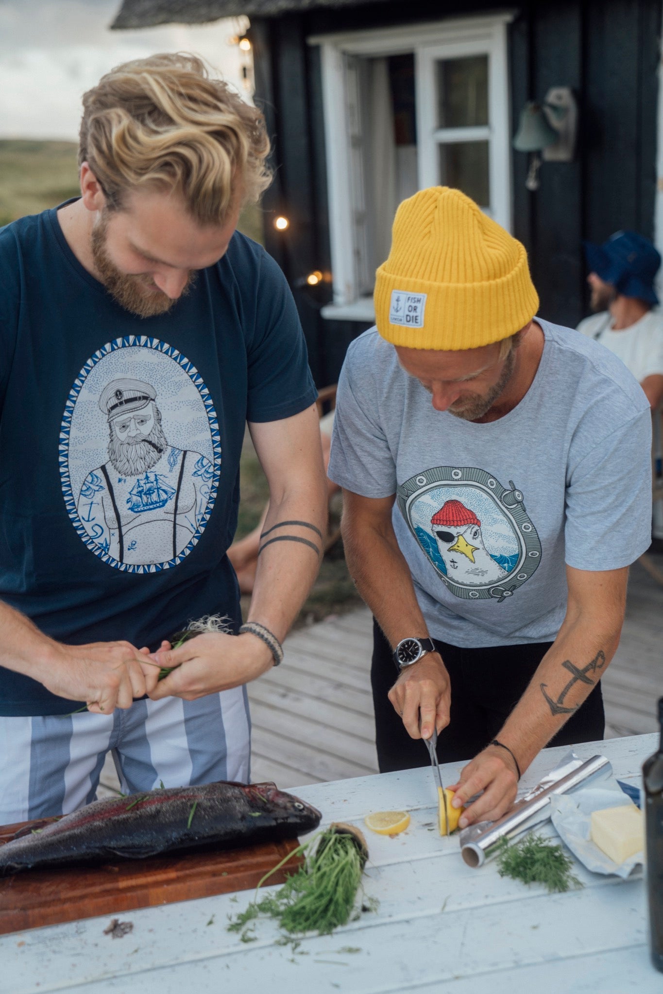 Lack - hyttventil (ljusgrå)