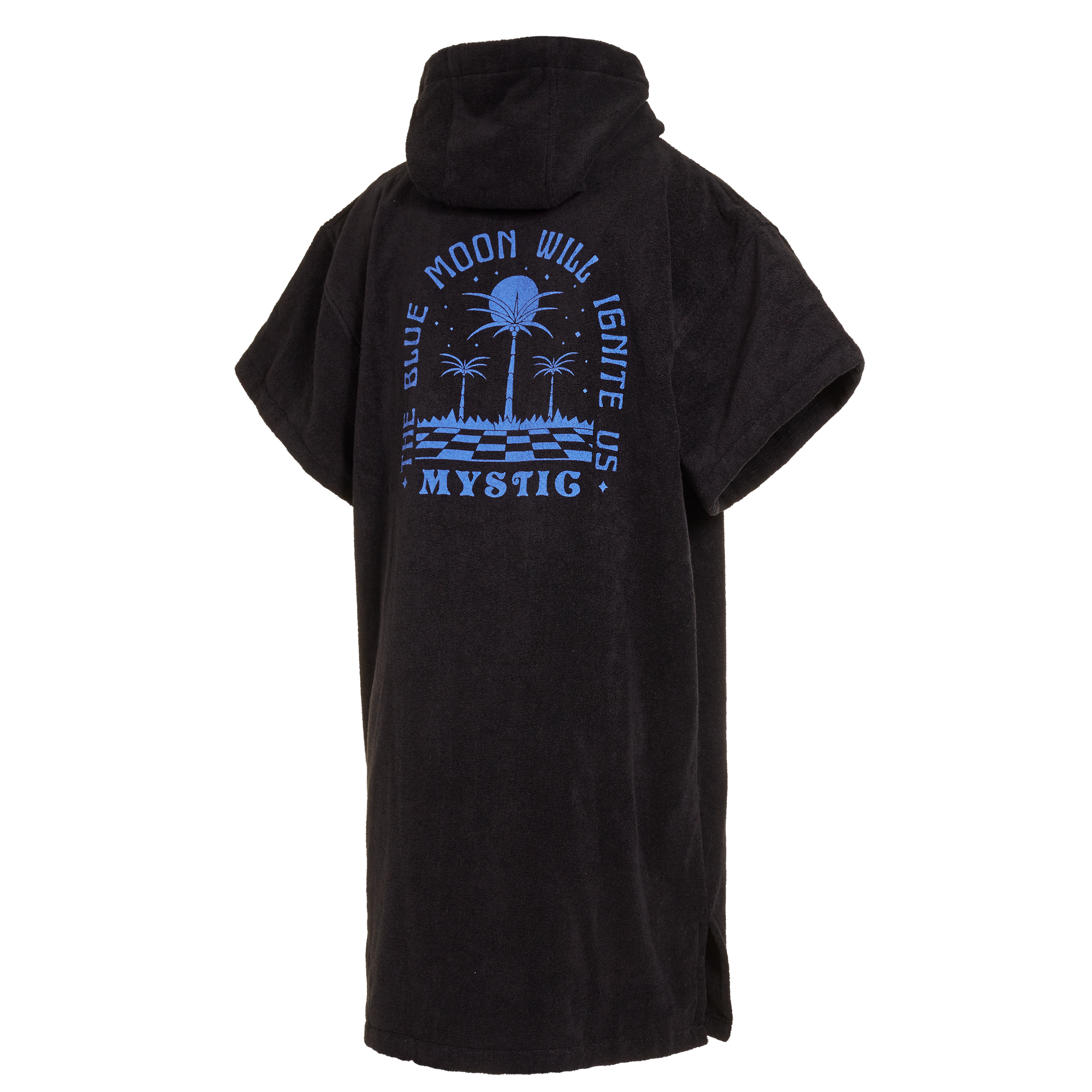 Mystic - Poncho Velour Artwork - Svart