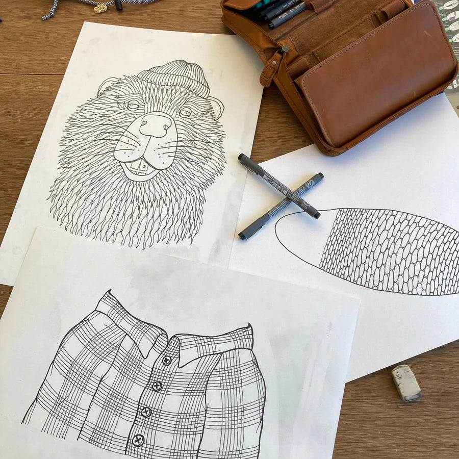 Lakor - Bäver - Gräsgrön T-shirt