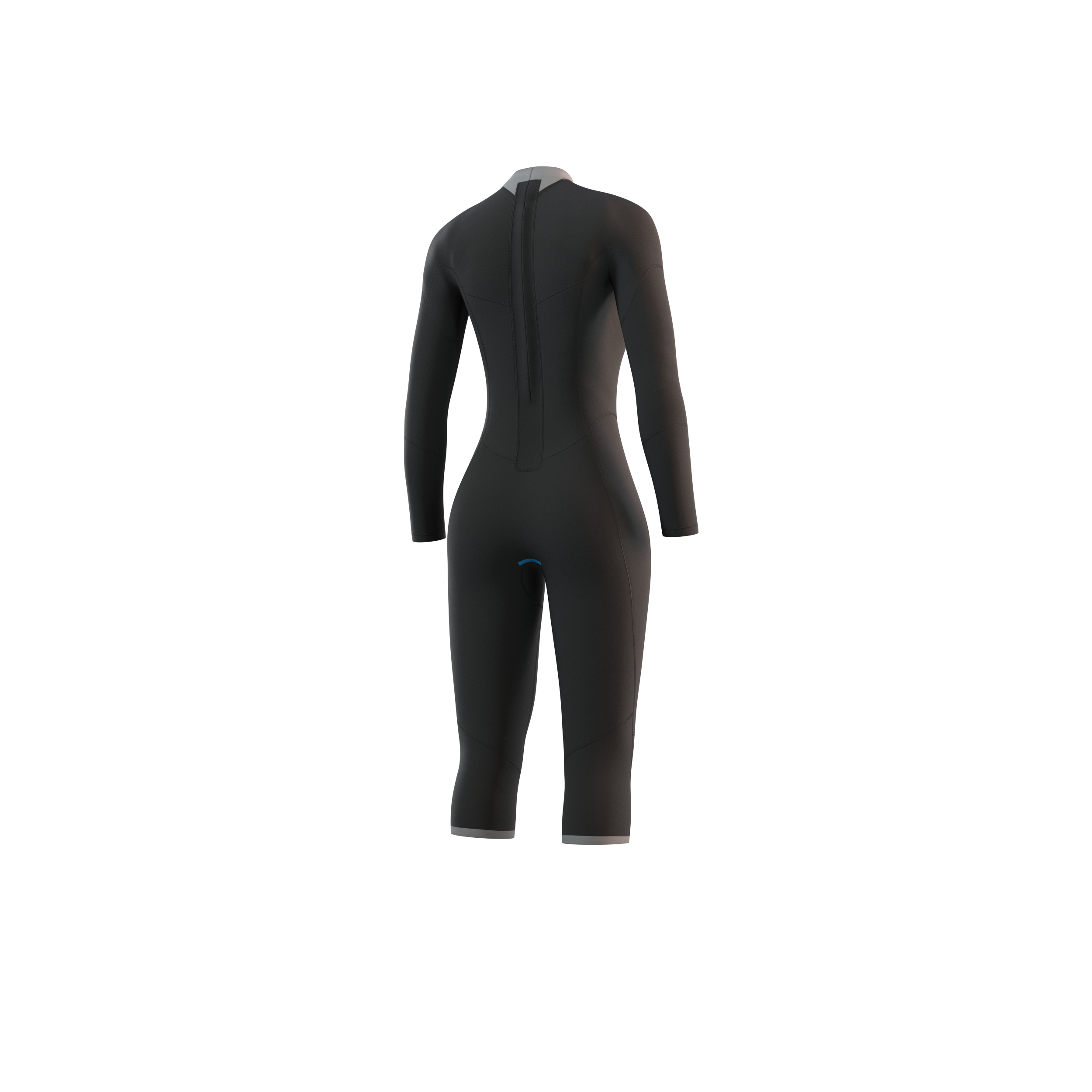 Mystic - Brand Longarm Shortleg 3/2 mm Bzip Flatlock Dam - Nattblå