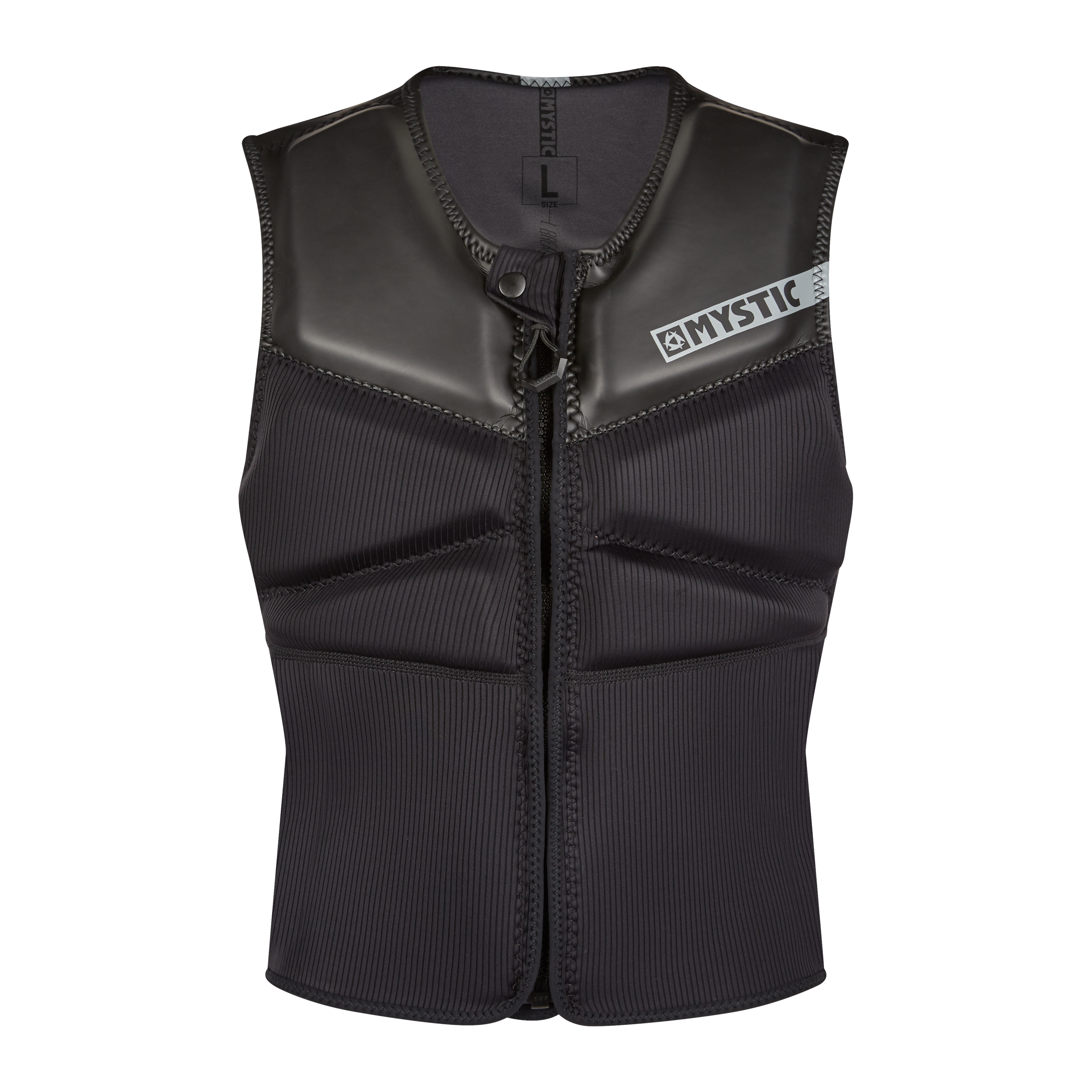 Mystic - Block Impact Vest Fzip Kite - Svart