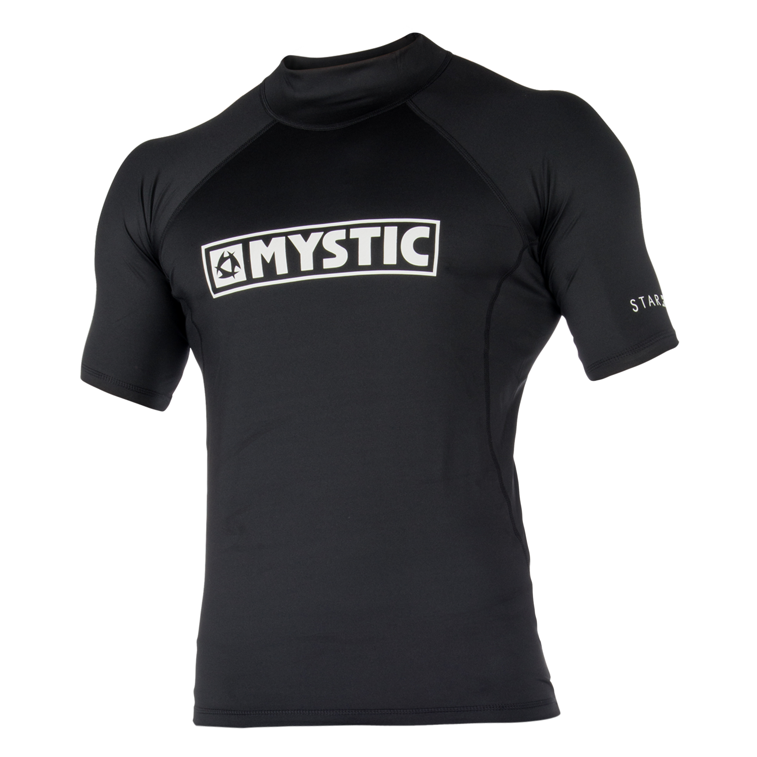 Mystic - Star S/S Rashvest Junior - Svart