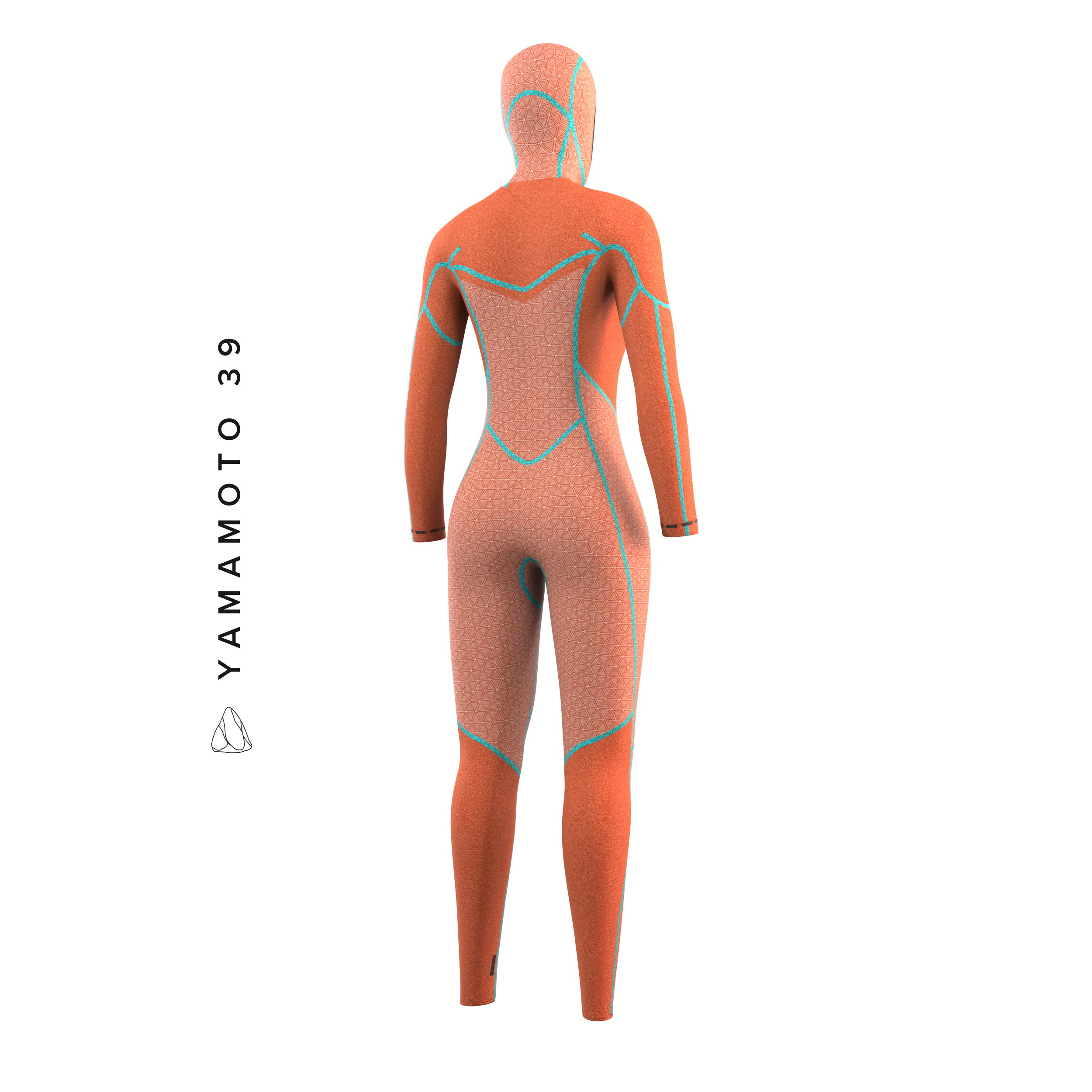 Mystic - Gem Hooded Fullsuit 6/4/3mm DFzip Dam - Svart