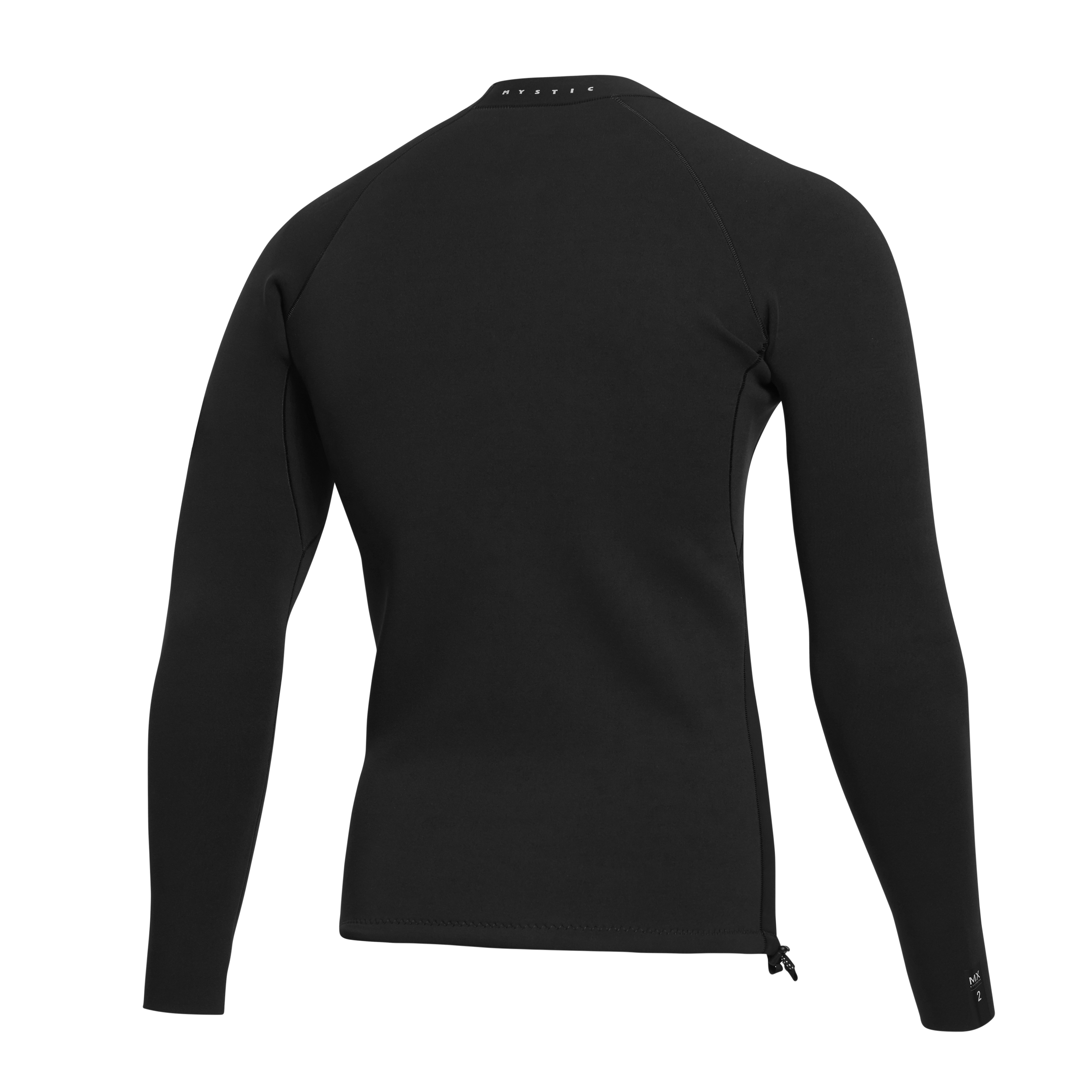 Mystic - Star Surf Top L/S 2mm - Svart