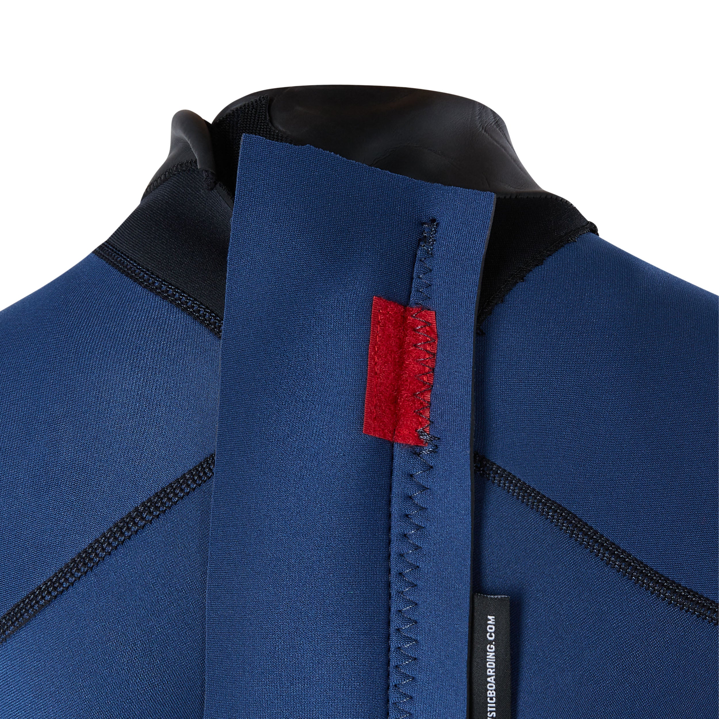 Mystic - Star Fullsuit 3/2mm Bzip Flatlock Junior - Nattblå