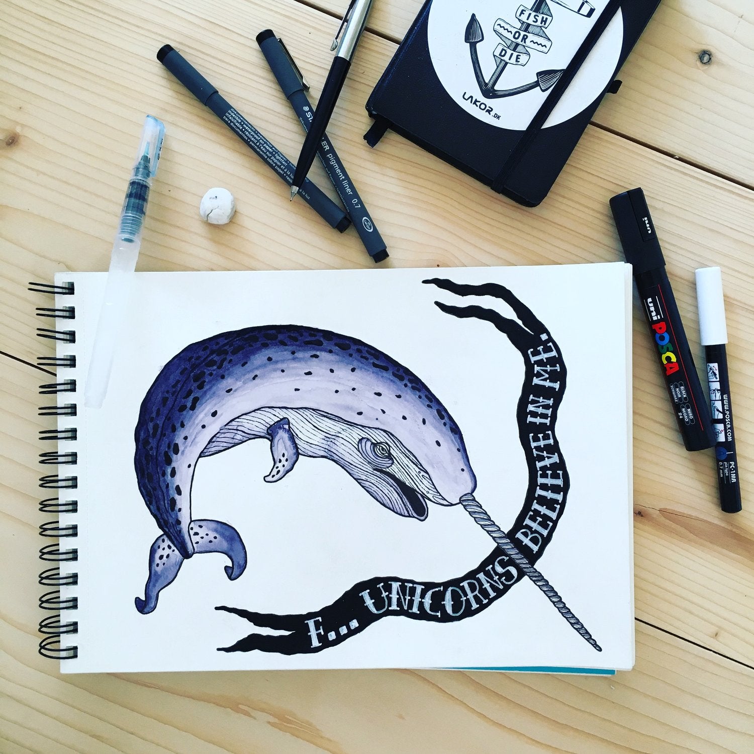 Lakor - F... Unicorns affisch