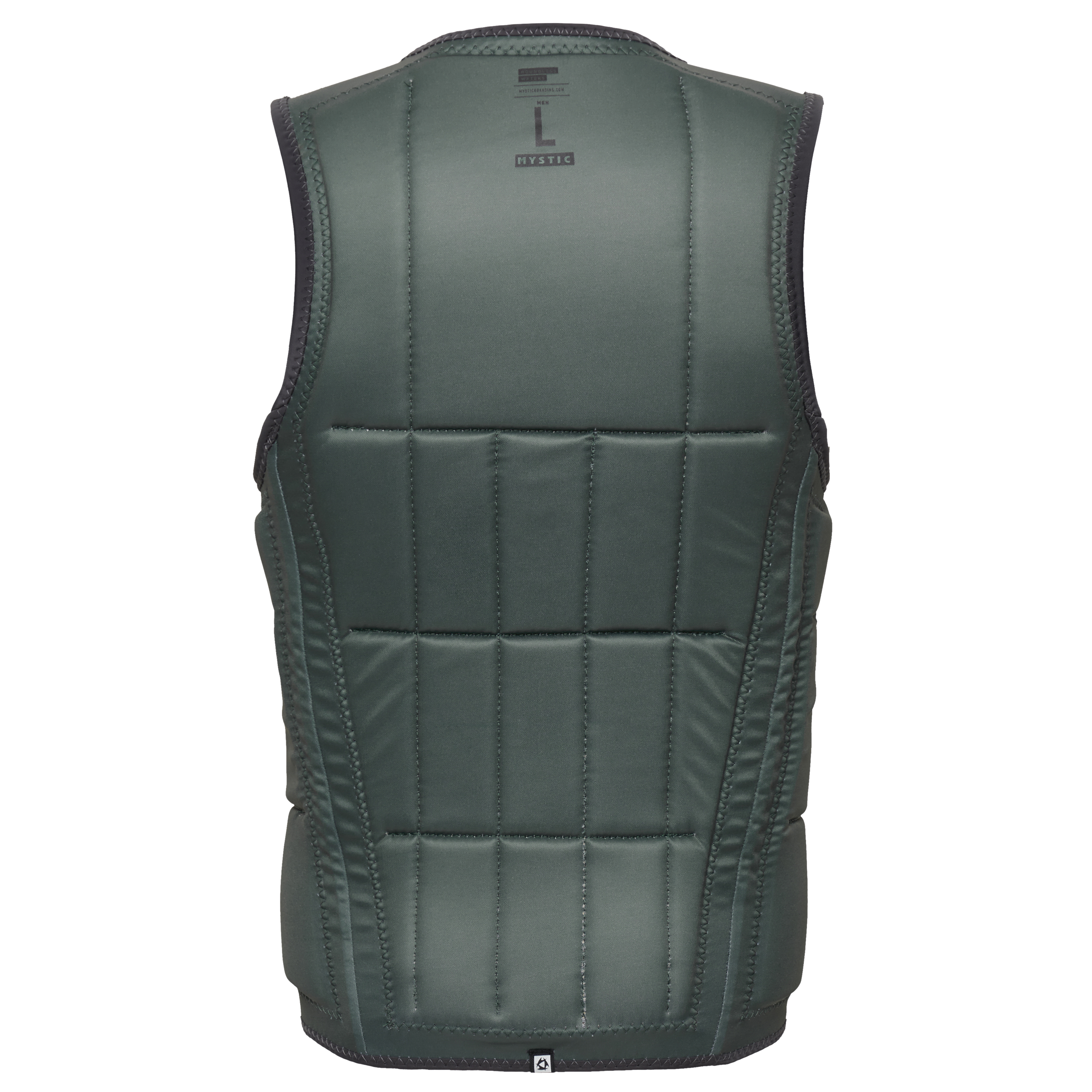 Mystic - Anarchy Impact Vest Fzip Wake - Phantom Grey