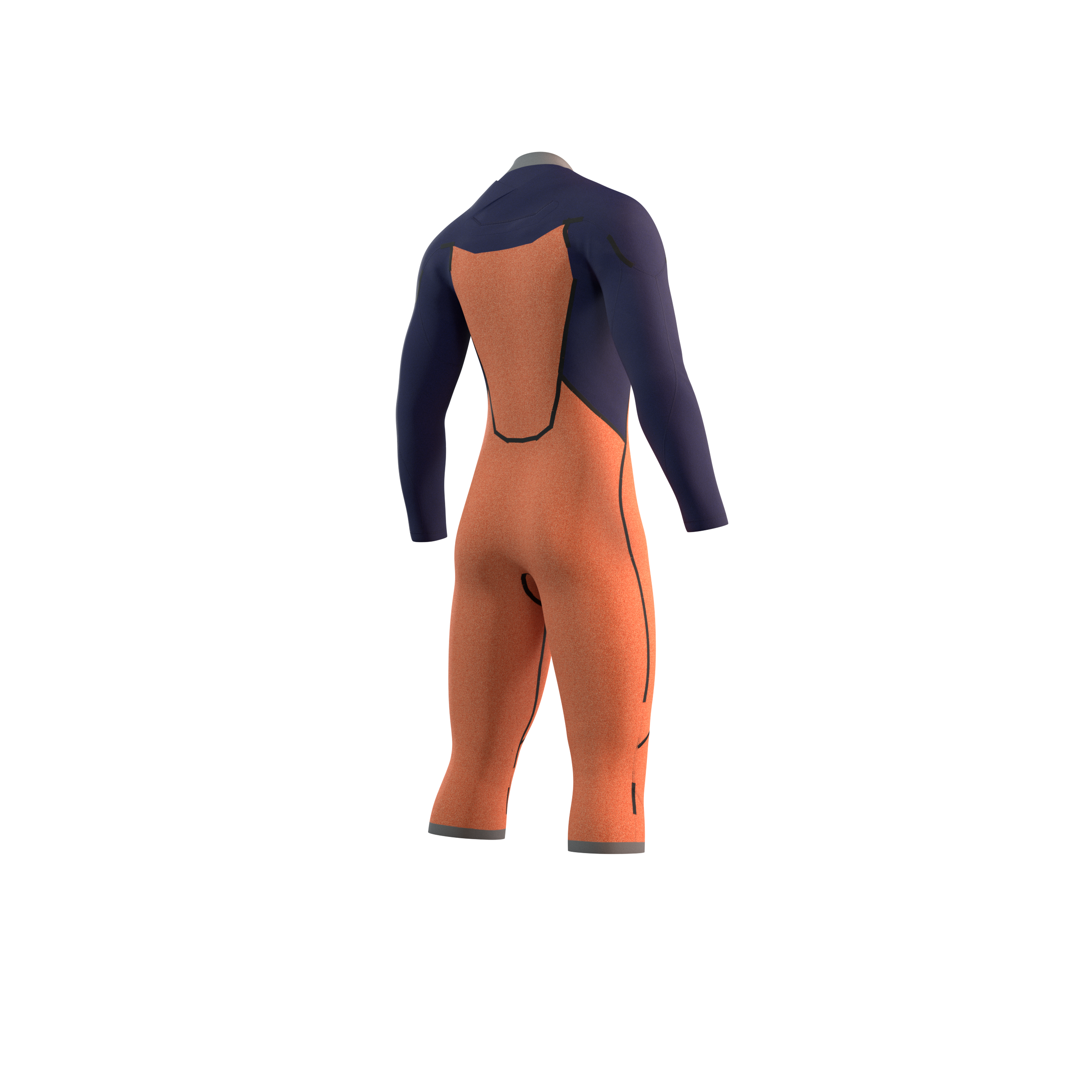 Mystic - Marshall Longarm Shortleg 4/3mm Fzip - Svart