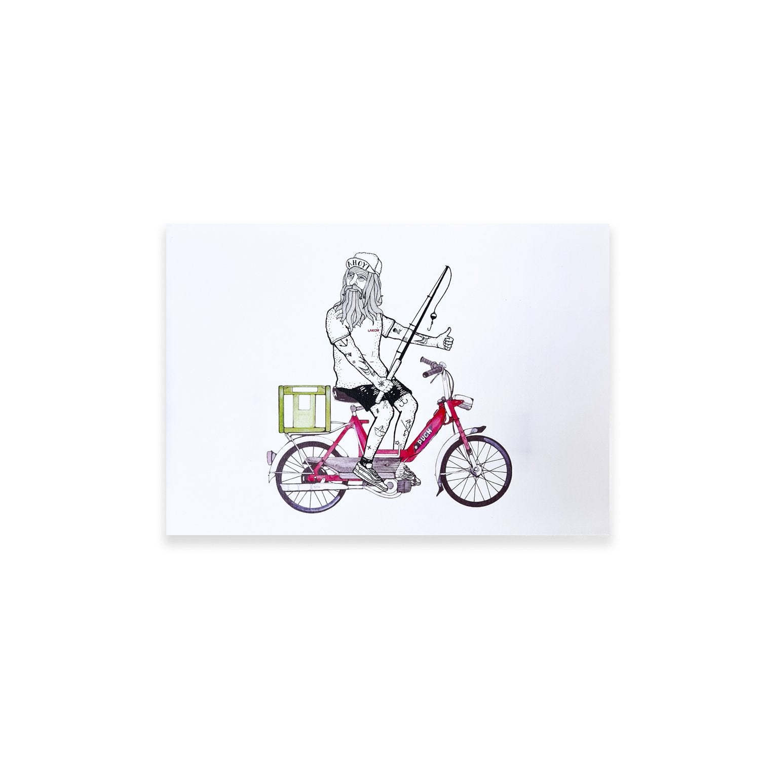 Lakor Fish Trip vykort