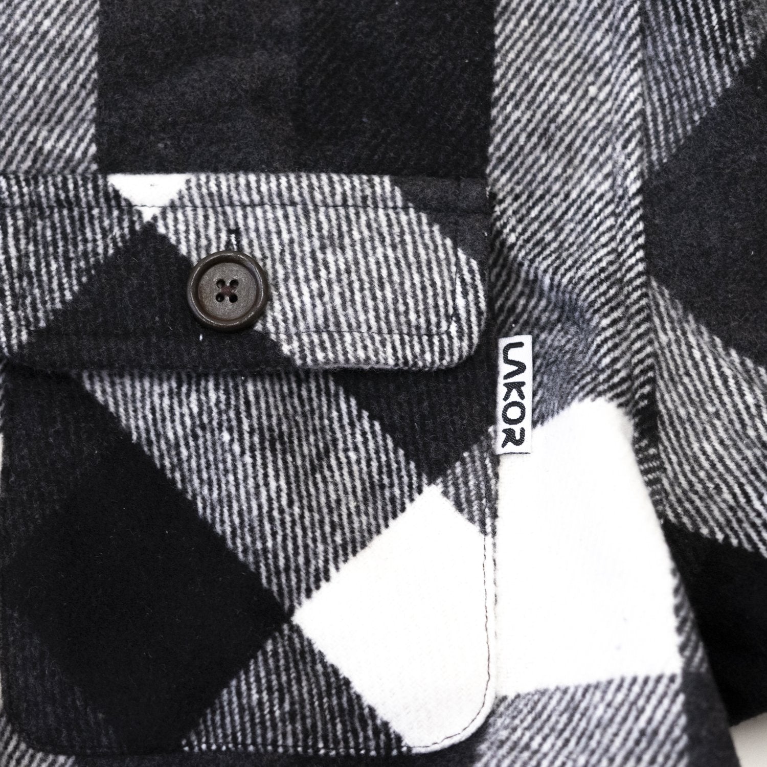 Lakor - Flanellskjorta Jacka grå