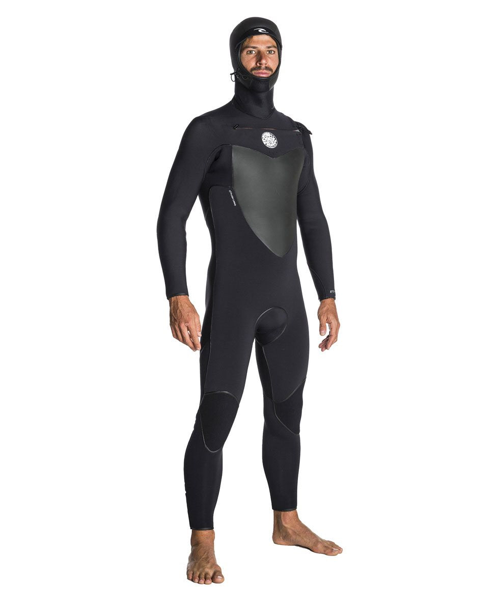 Rip Curl Flashbomb 6/4 Chest Zip Hooded Streamer våtdräkt