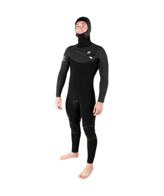 Sooruz Winter Wetsuit 6/5/4 Guru Pro - Oysterprene - Front Zip