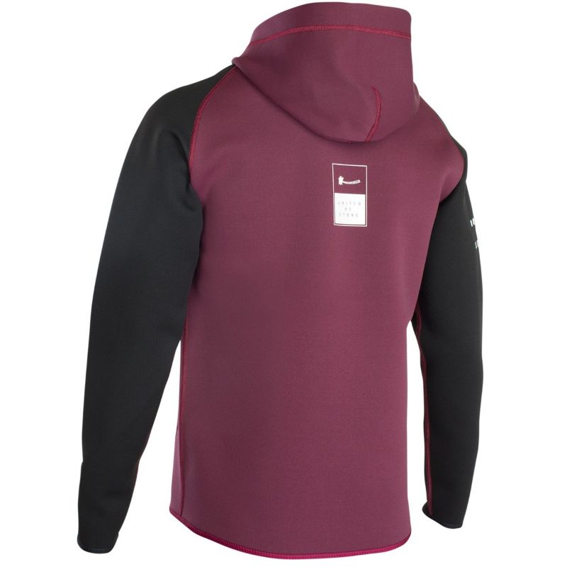 ION Neoprene hoody lite Röd