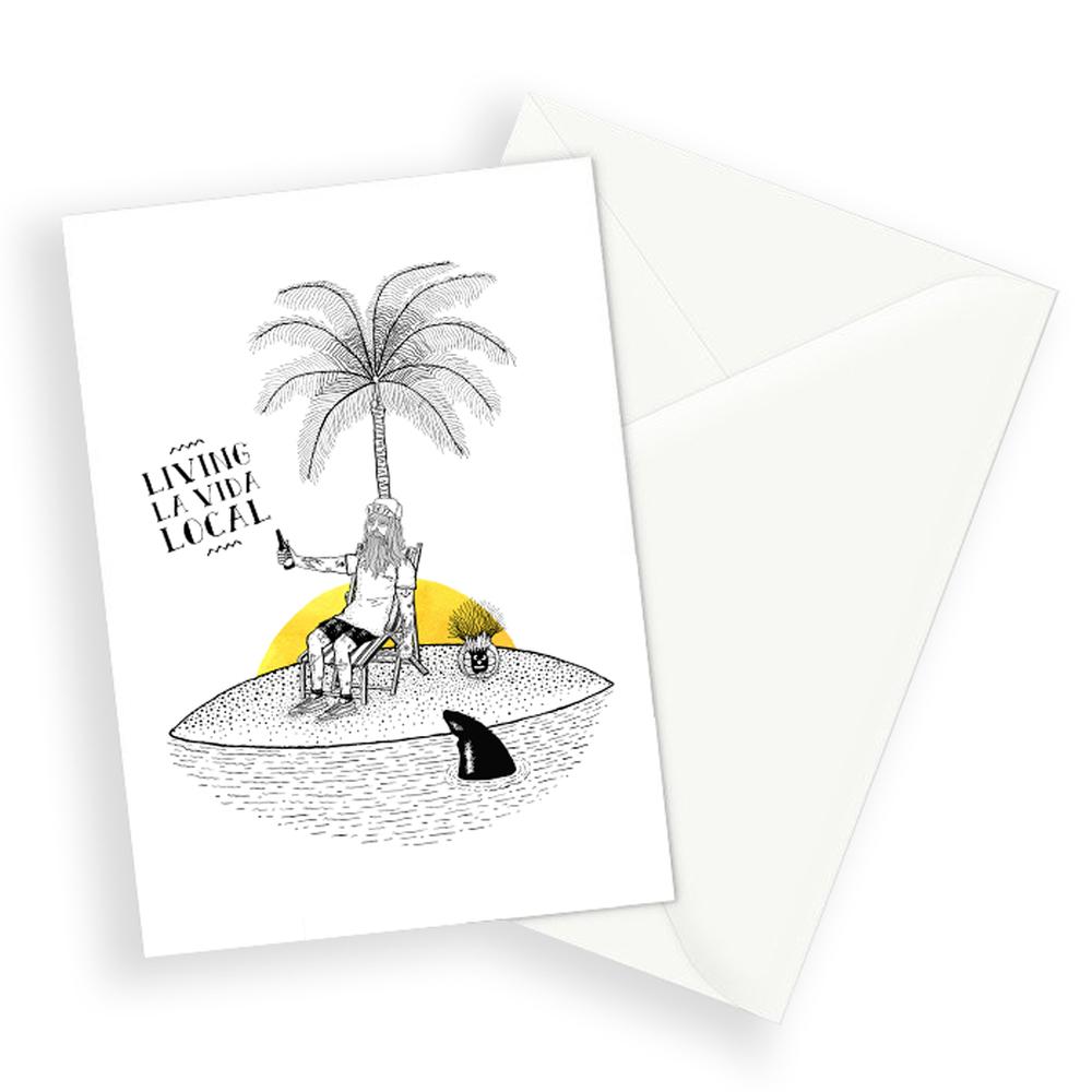 Lakor - Living Vida Island Vykort