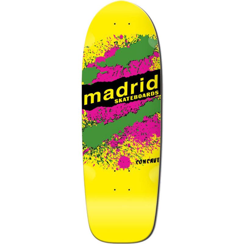 Madrid Retro Cruiser Deck (9,5" - Explosion Yellow)