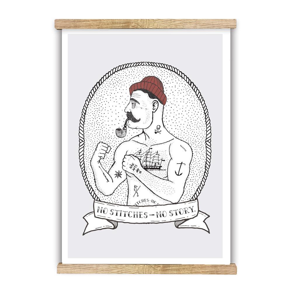 Lakor - No stitches no story Poster