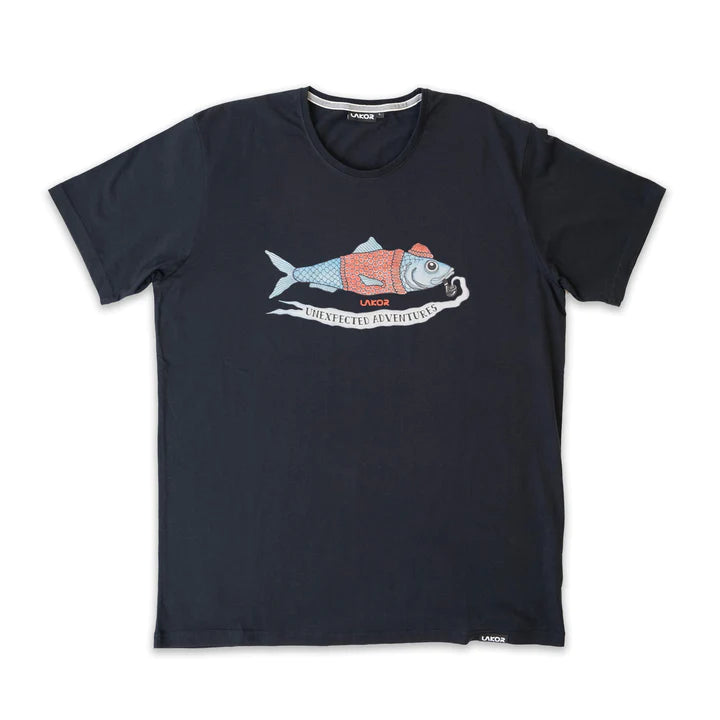 Lakor - Red Herring - Svart T-shirt