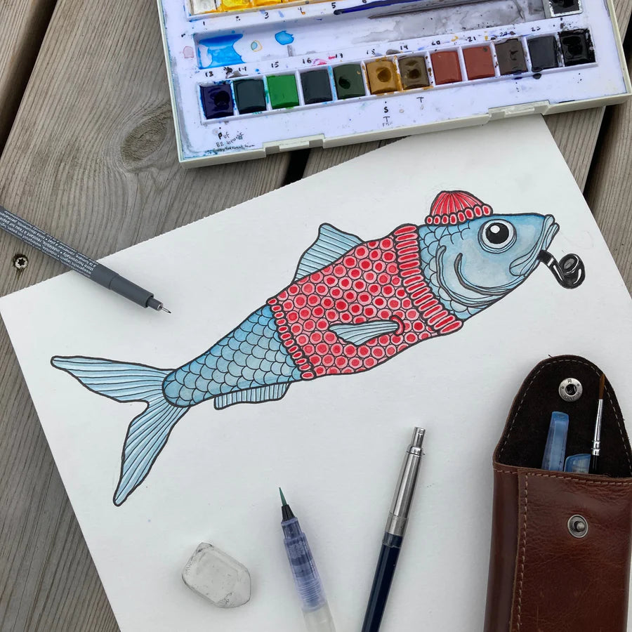 Lakor - Red Herring - Svart T-shirt