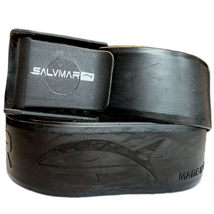 Salvimar gummibälte med plastspänne