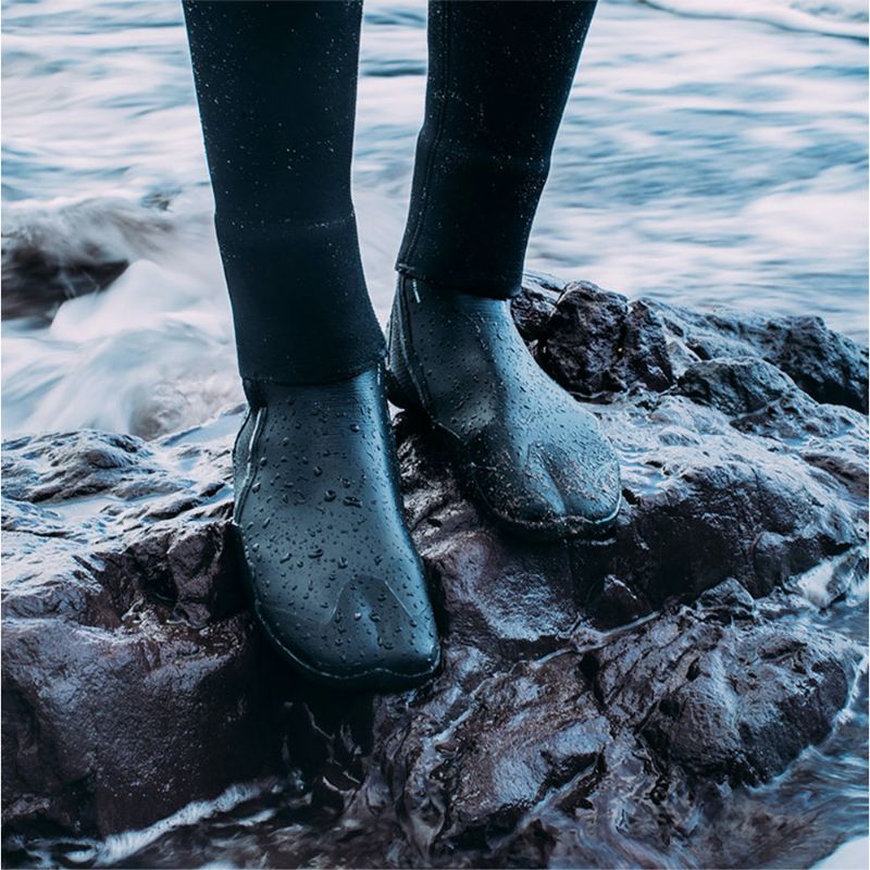 Mystic - Supreme 5 mm split tå Neopren Skor - Svart