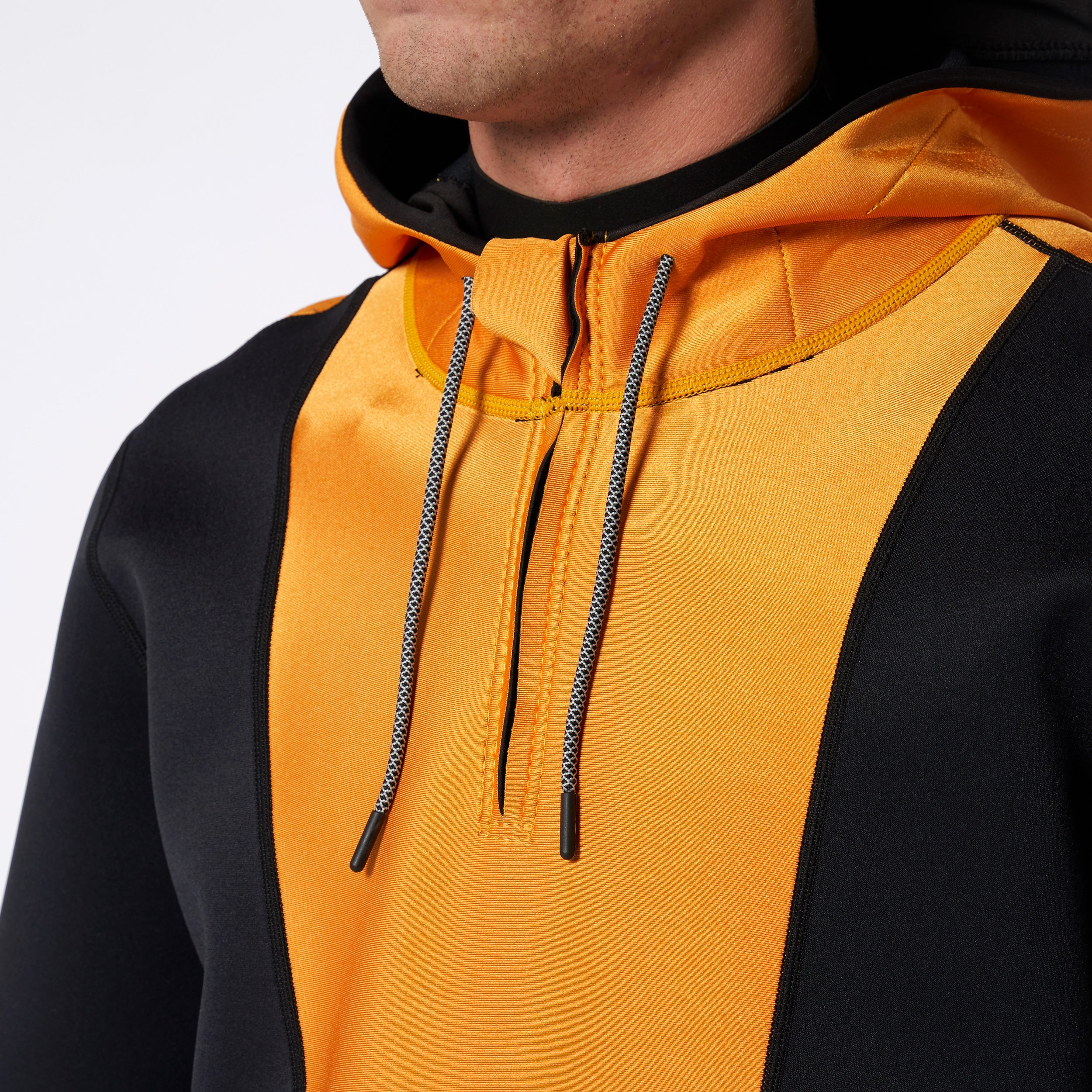 Mystic - Fulmar Neoprene Hoodie 3/2mm - Retro Orange - 2023