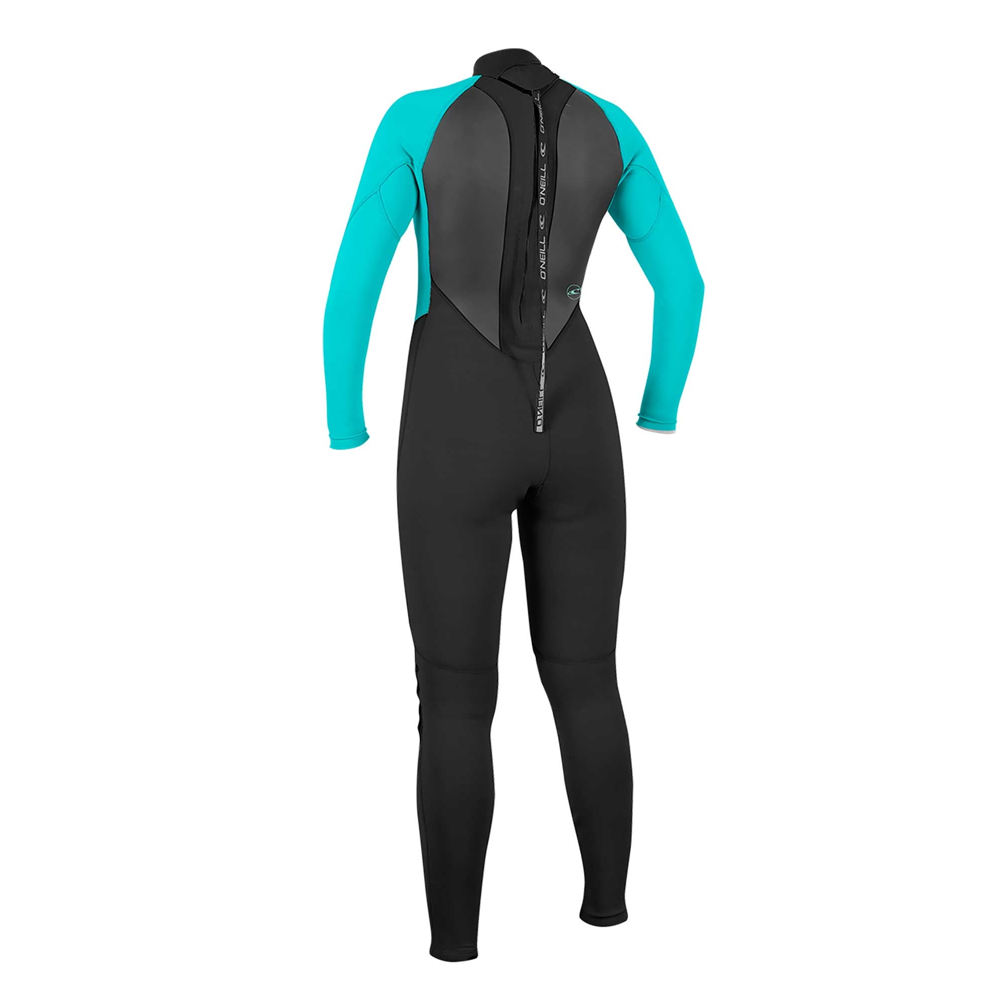 Wms Reactor-2 3/2mm Back Zip Full - svart/lightaqua
