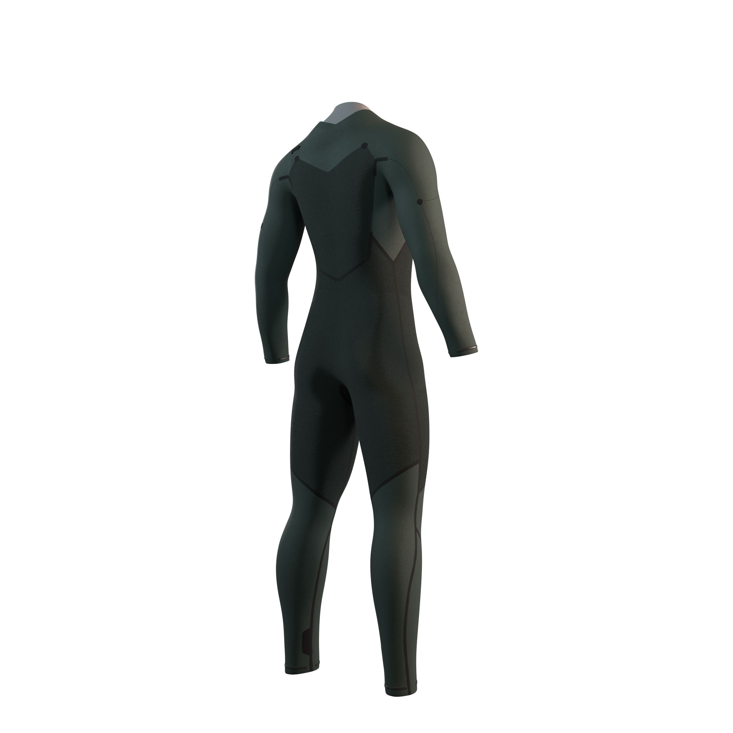 Mystic - Motion Fullsuit 4/3mm Fzip - 2025 - Black