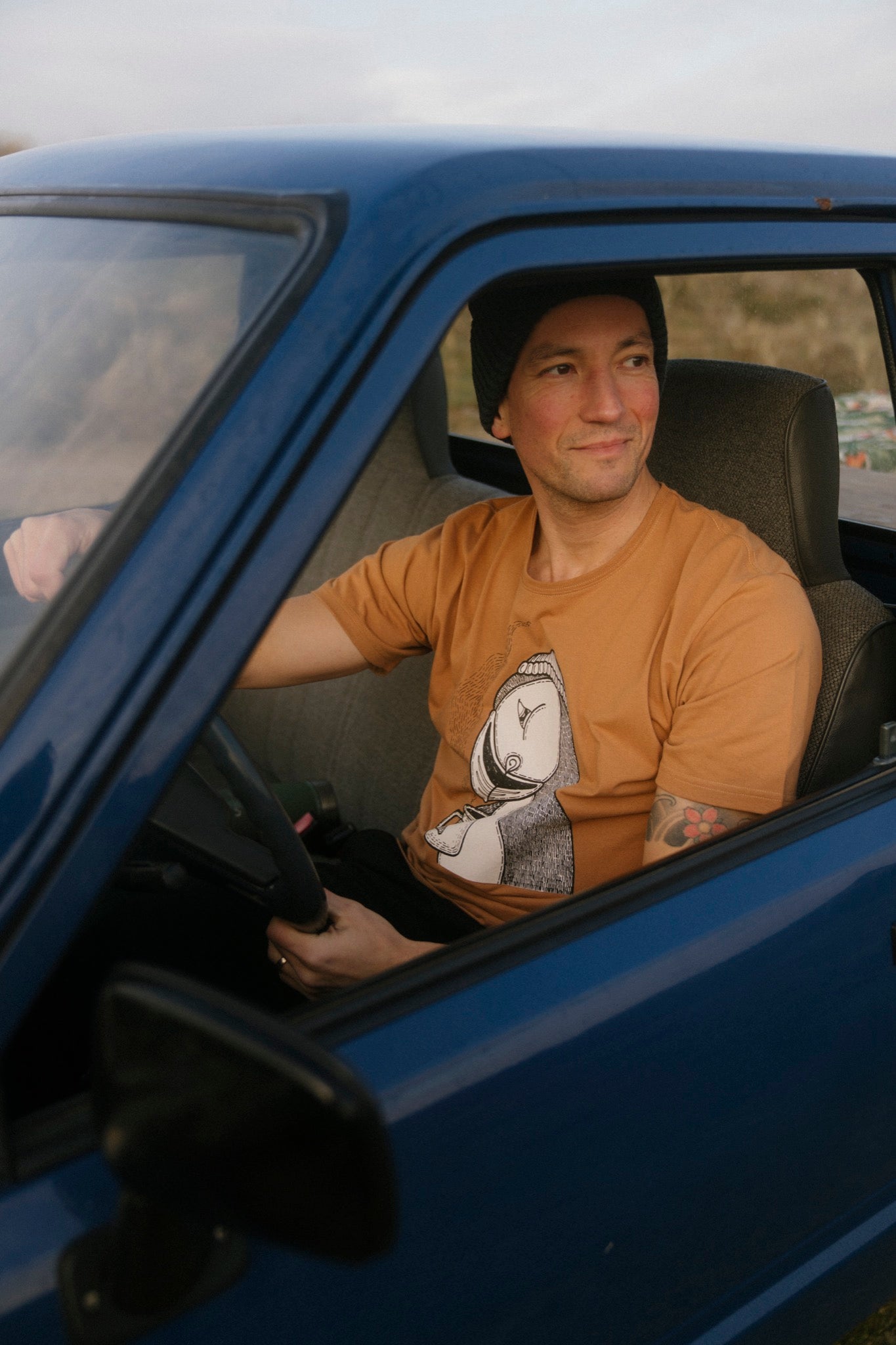 Early Bird T-shirt (brun) 