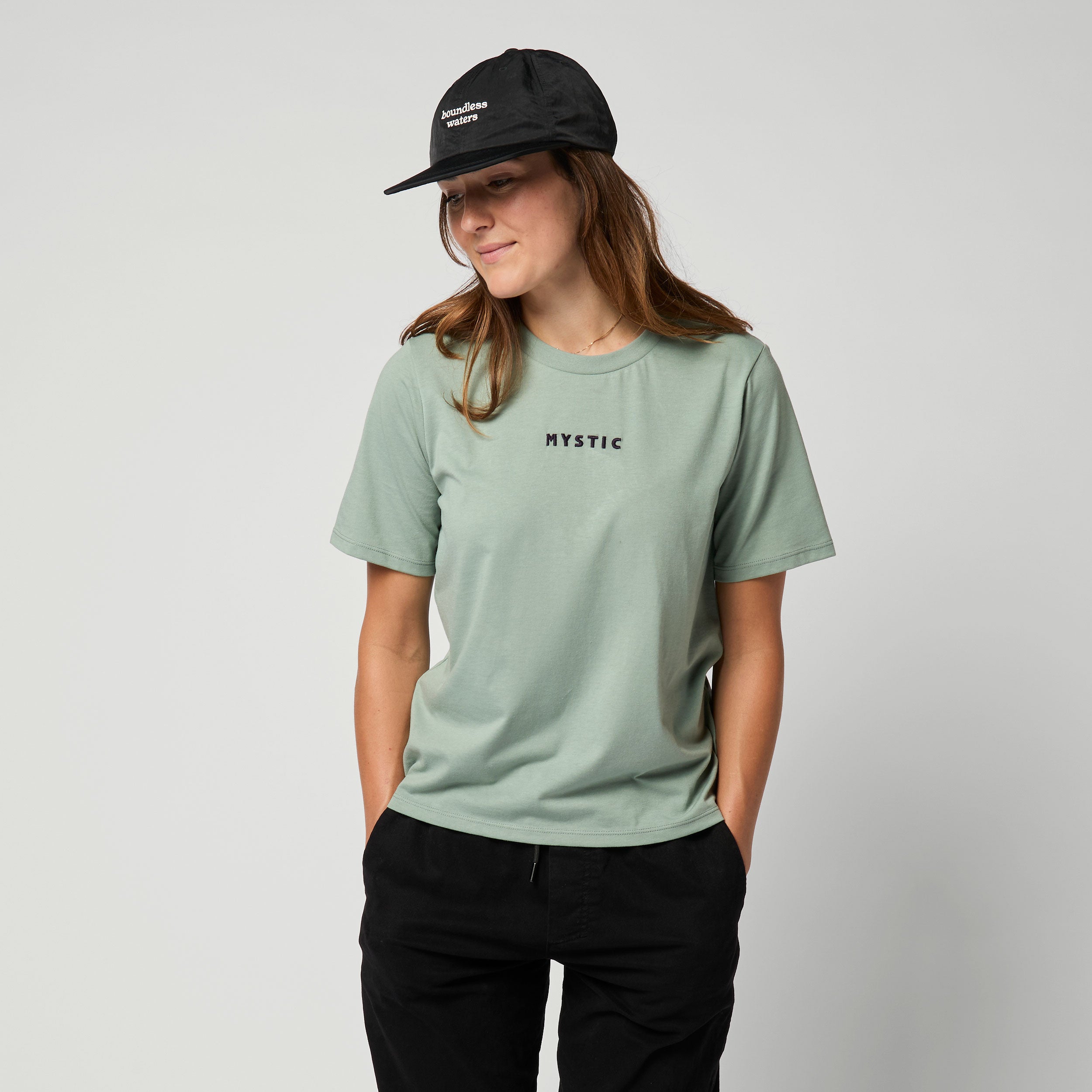 Mystic - Brand WMN Seasonal Tee - Frozen Green