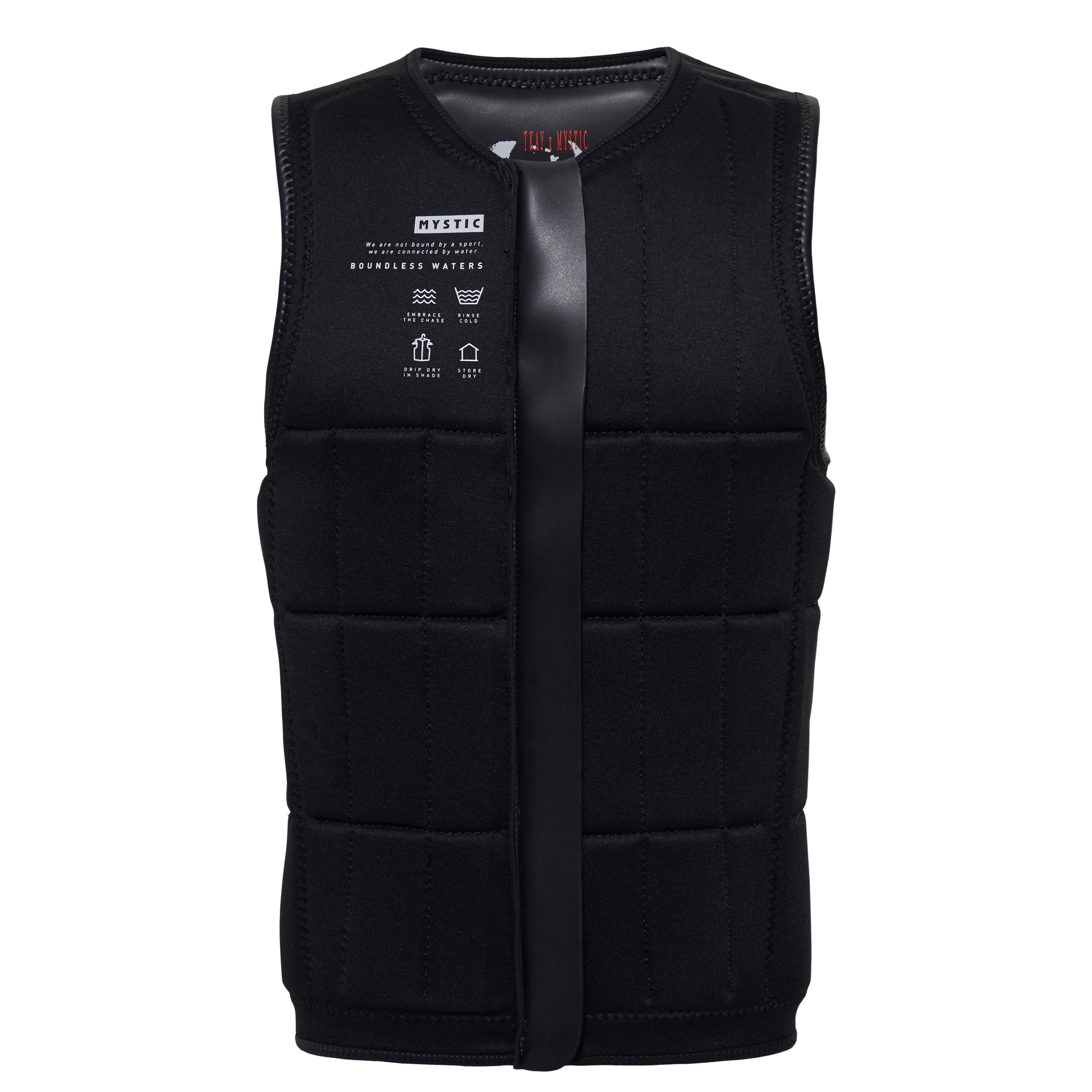 Anarchy Impact Vest Fzip Wake 2024 - Black