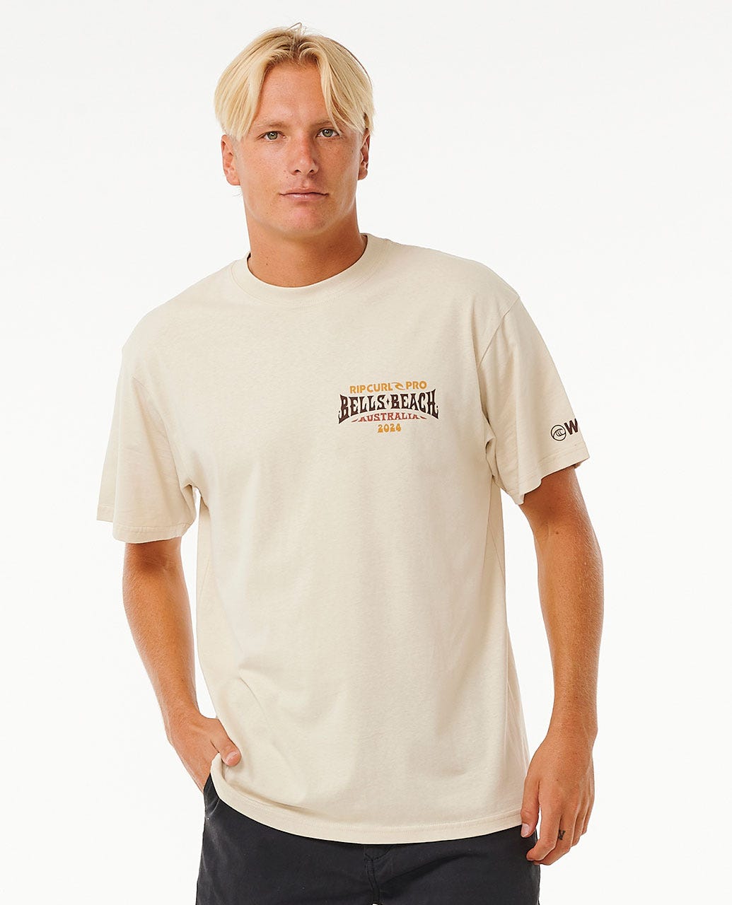 Rip Curl Pro Bells Beach 2024 Line Up kortärmad t-shirt