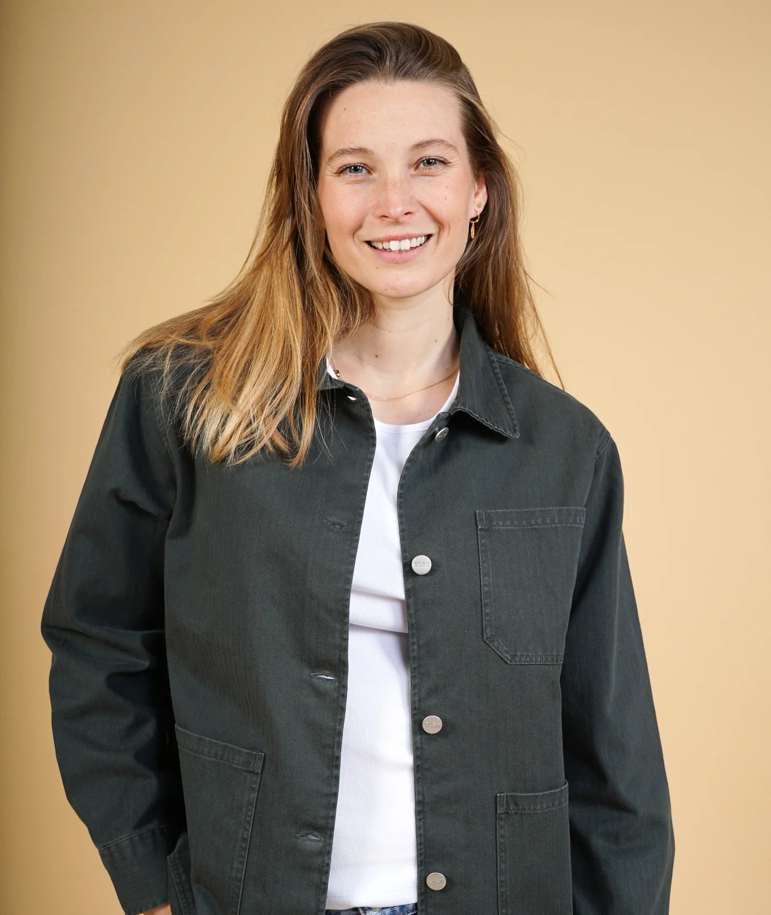 Courtney Women'S Herringbone Overshirt