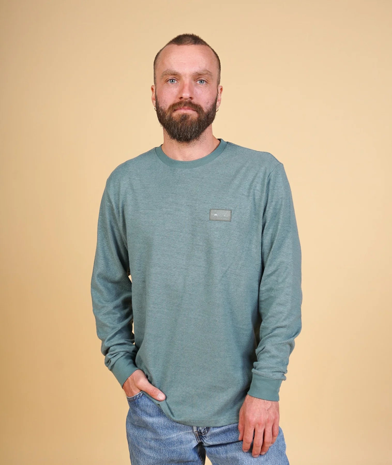 Sunsign Pch Men'S Hemp Ls T-Shirt