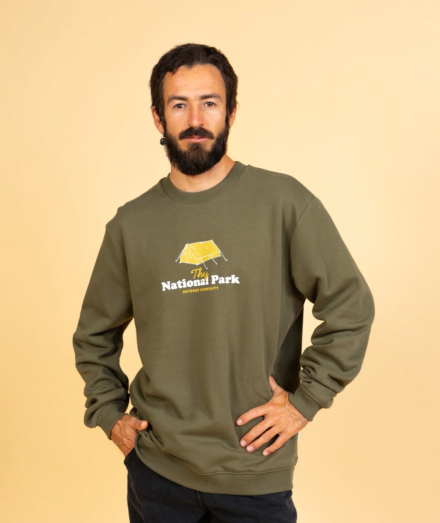 National Park Men'S Crewneck