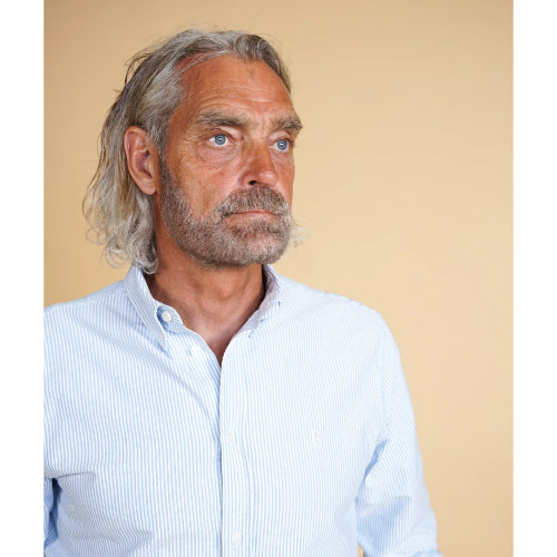 Oxford Men's BD Shirt - Light Blue/White