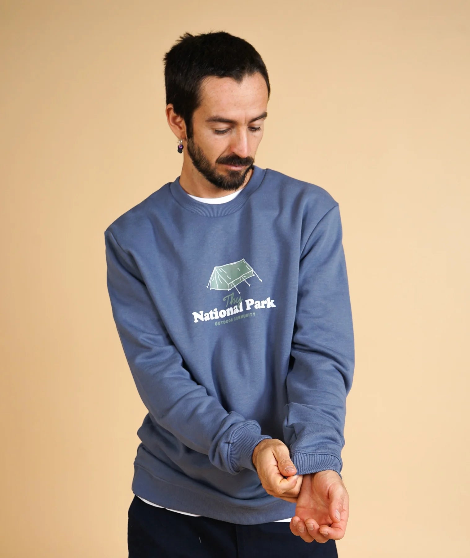 National Park Men'S Crewneck