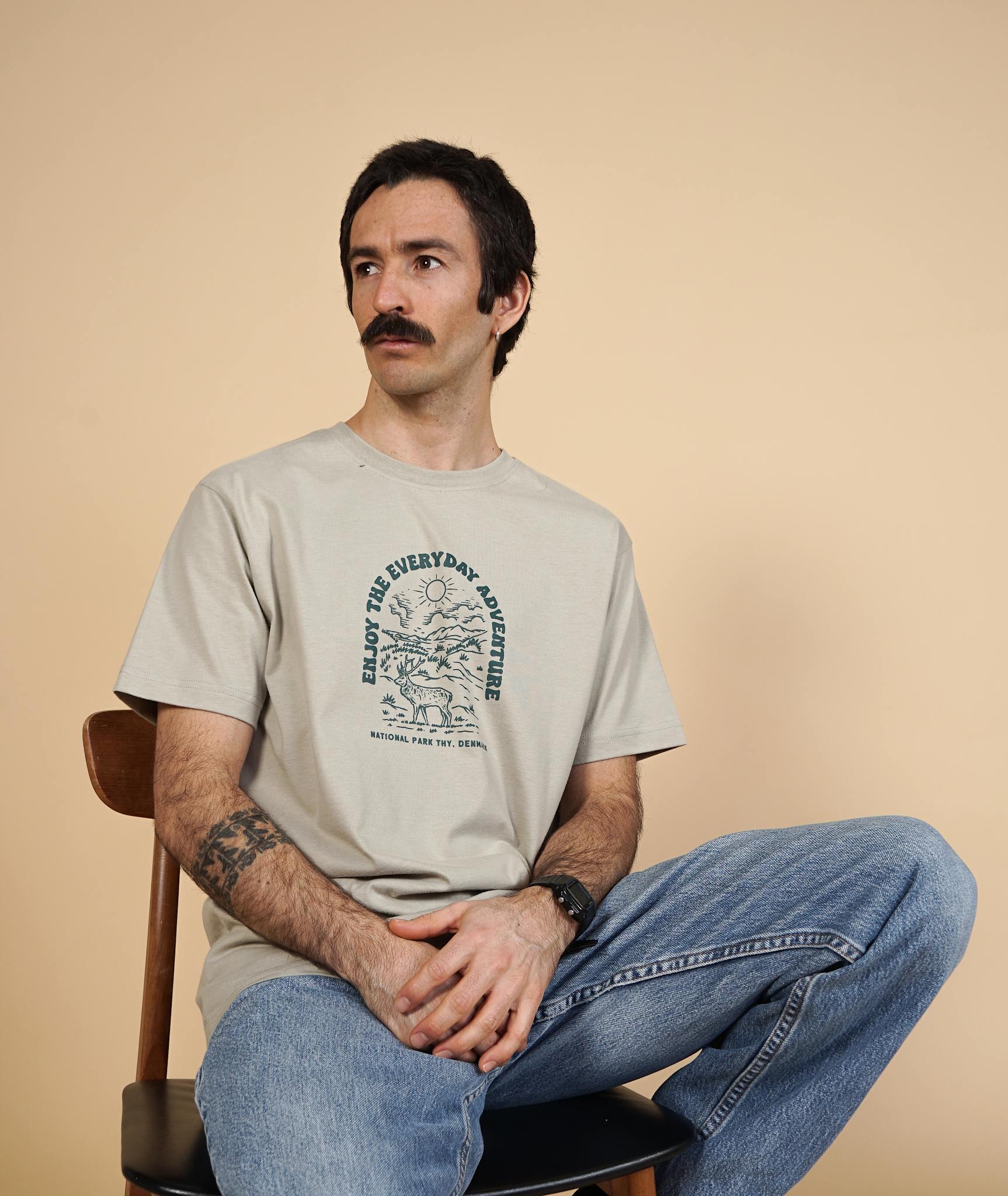 Backyard Men'S Brushed T-Shirt