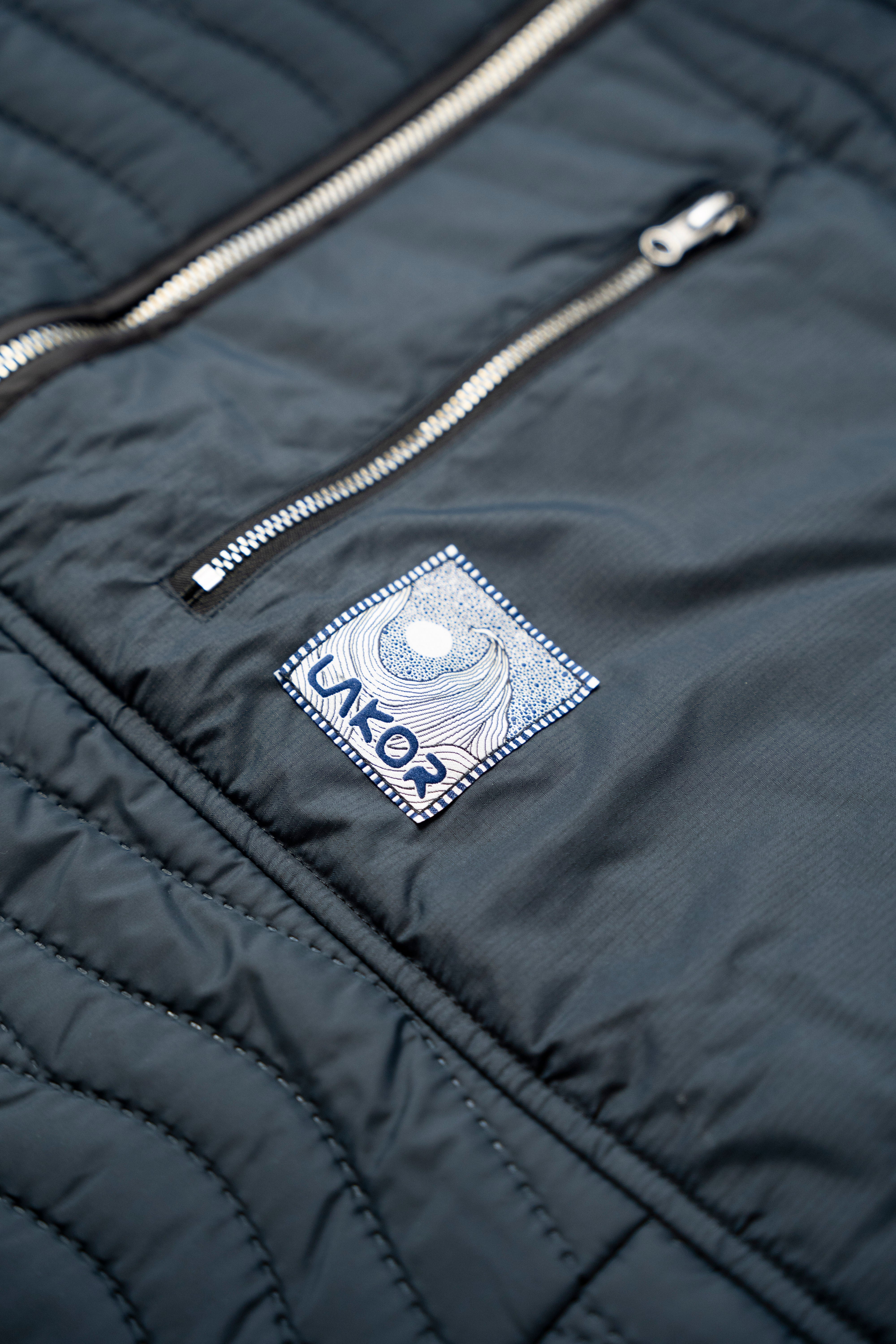 Seaway Quilt Jacka (Blåbär) 