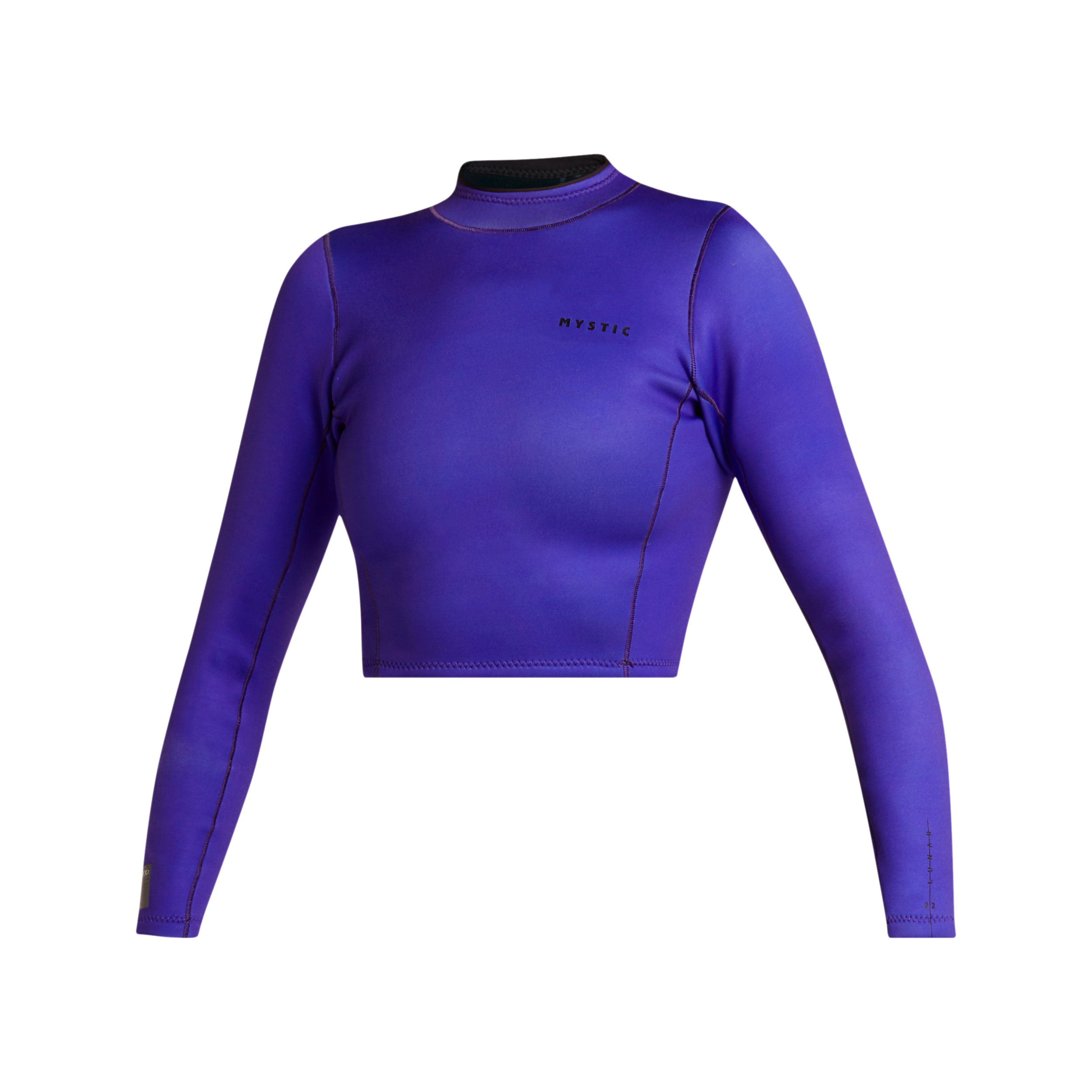 Lunar L/S Crop Top Neoprene 2mm Women - Purple