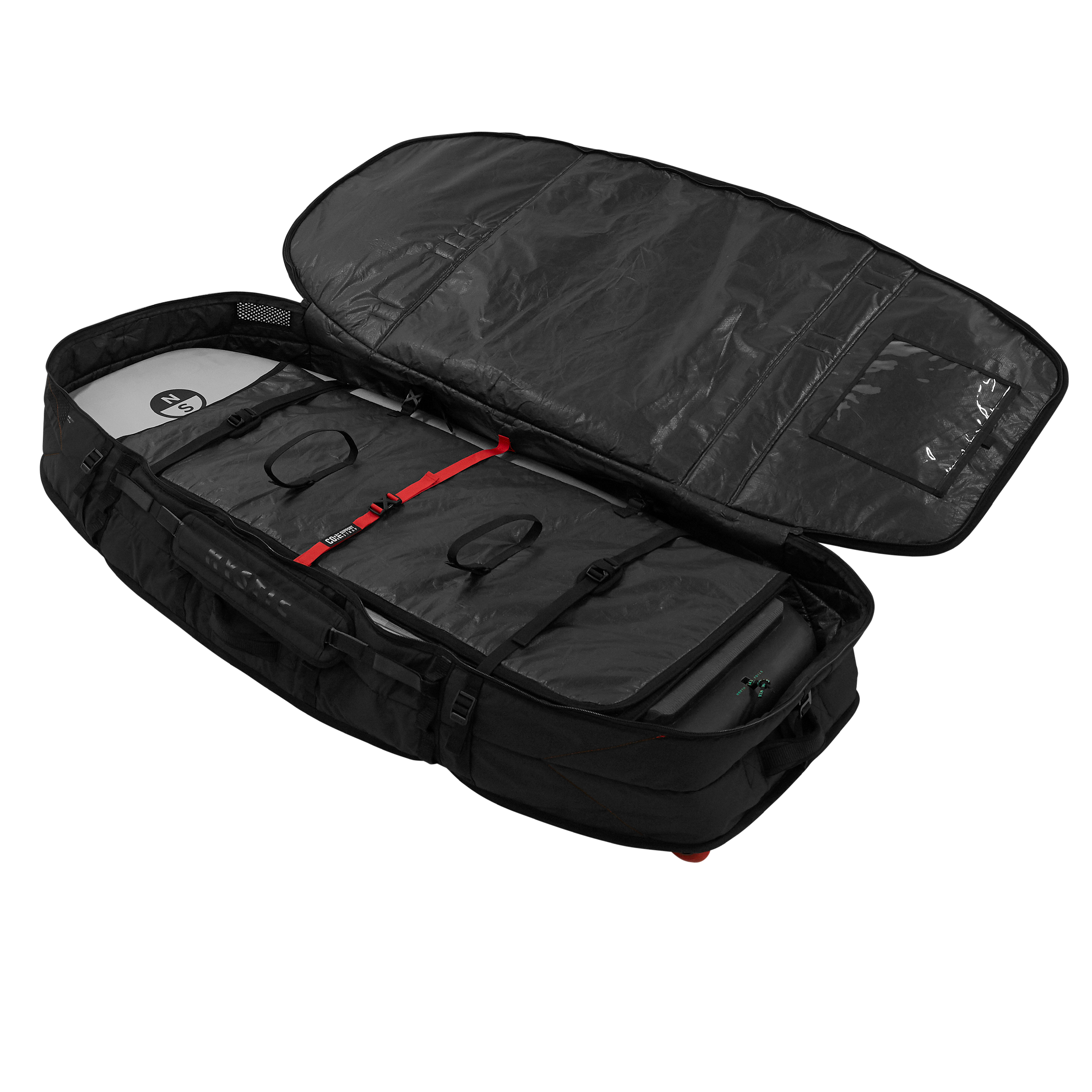 Mystic - Saga Foil Boardbag - 2025 - Black