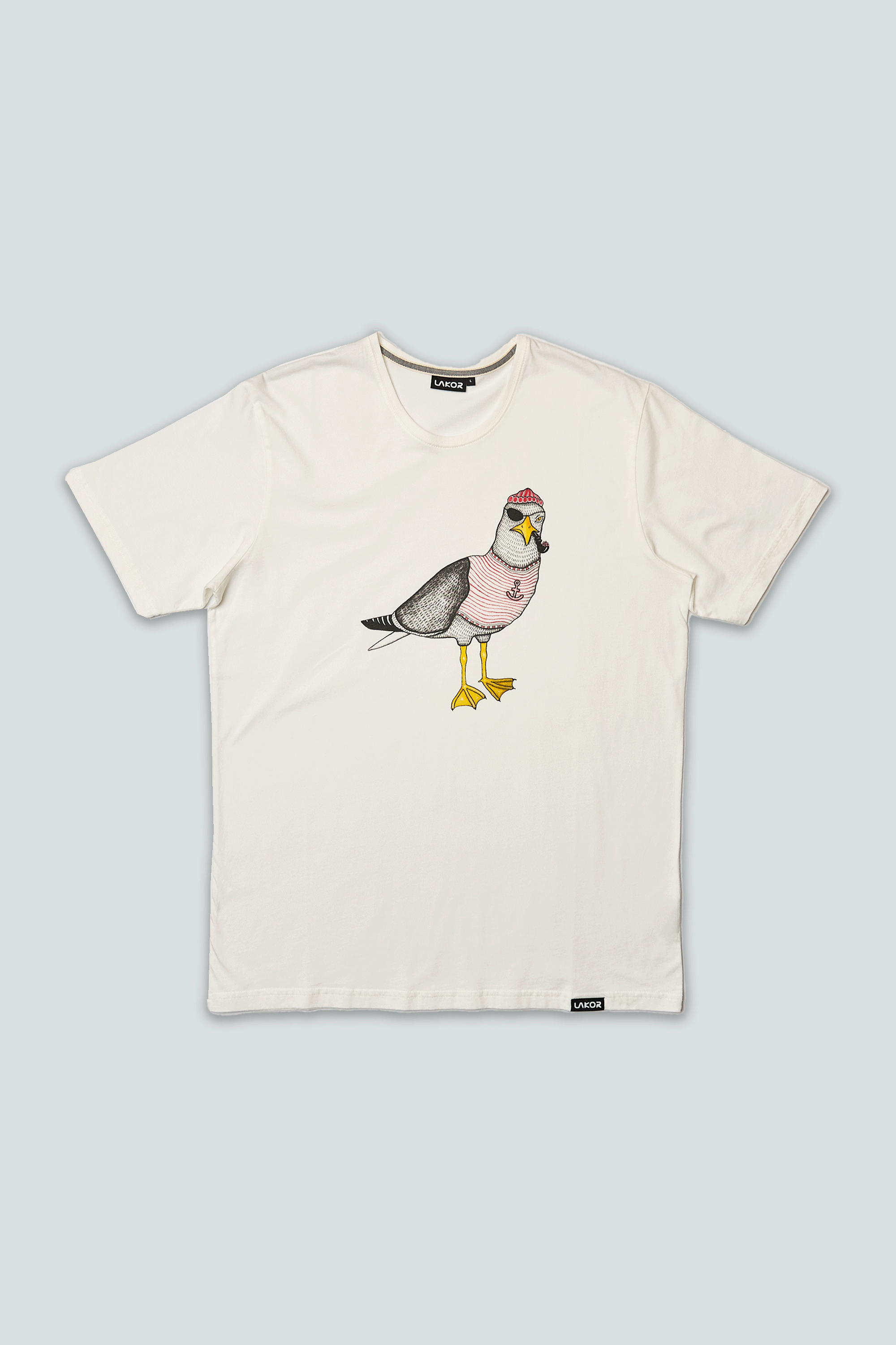 Seaborn Seagull T-shirt (Star White) 