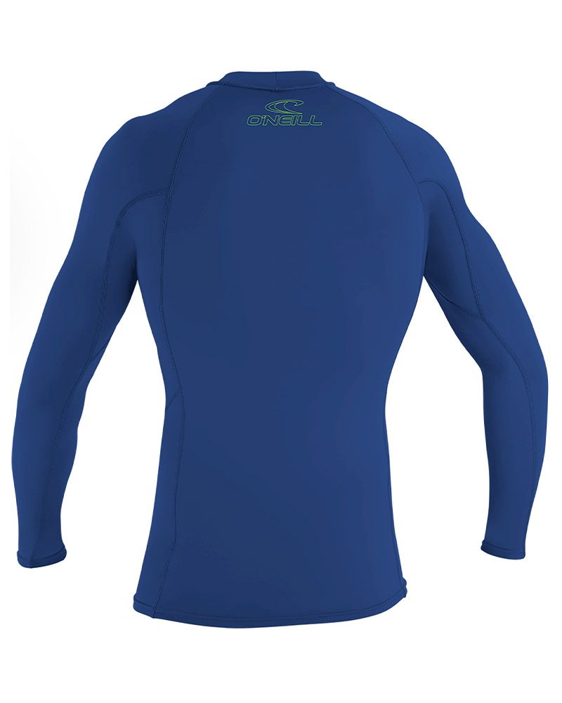 Ungdom Basickins L/S Rash Guard - Pacific