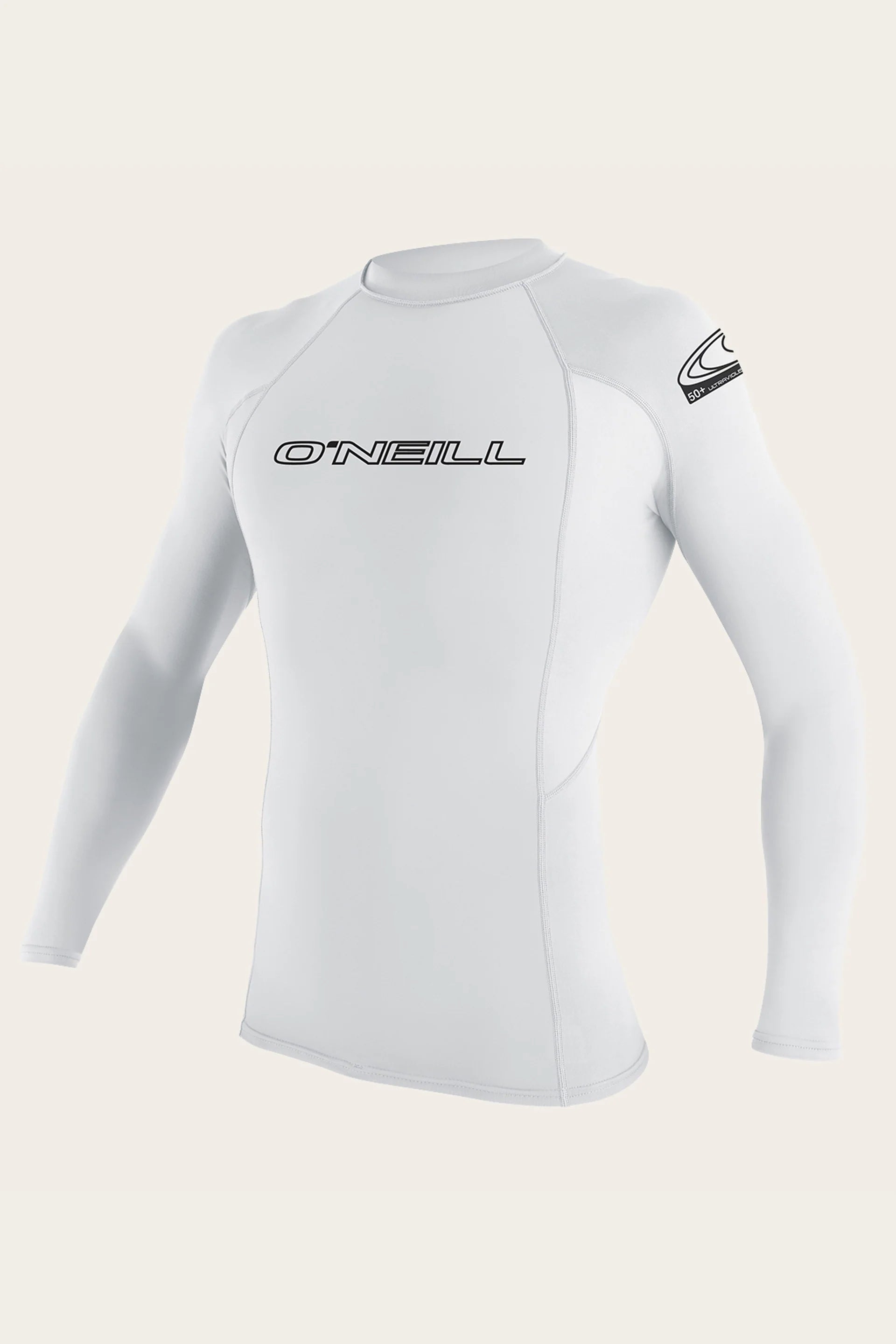 Youth Basickins L/S Rash Guard - Vit