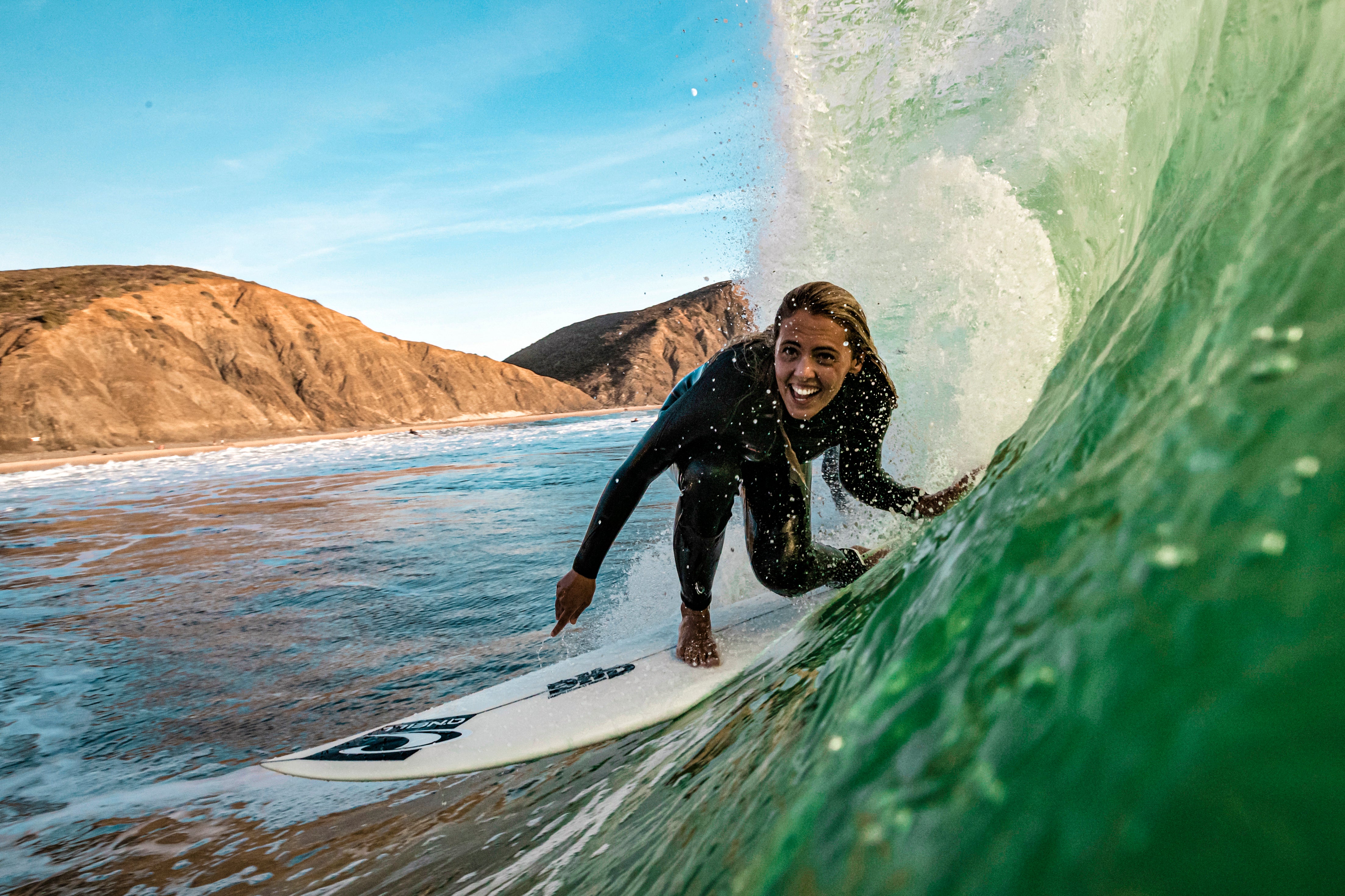 Wms Hyperfreak 3/2+ Chest Zip Full - svart/svart