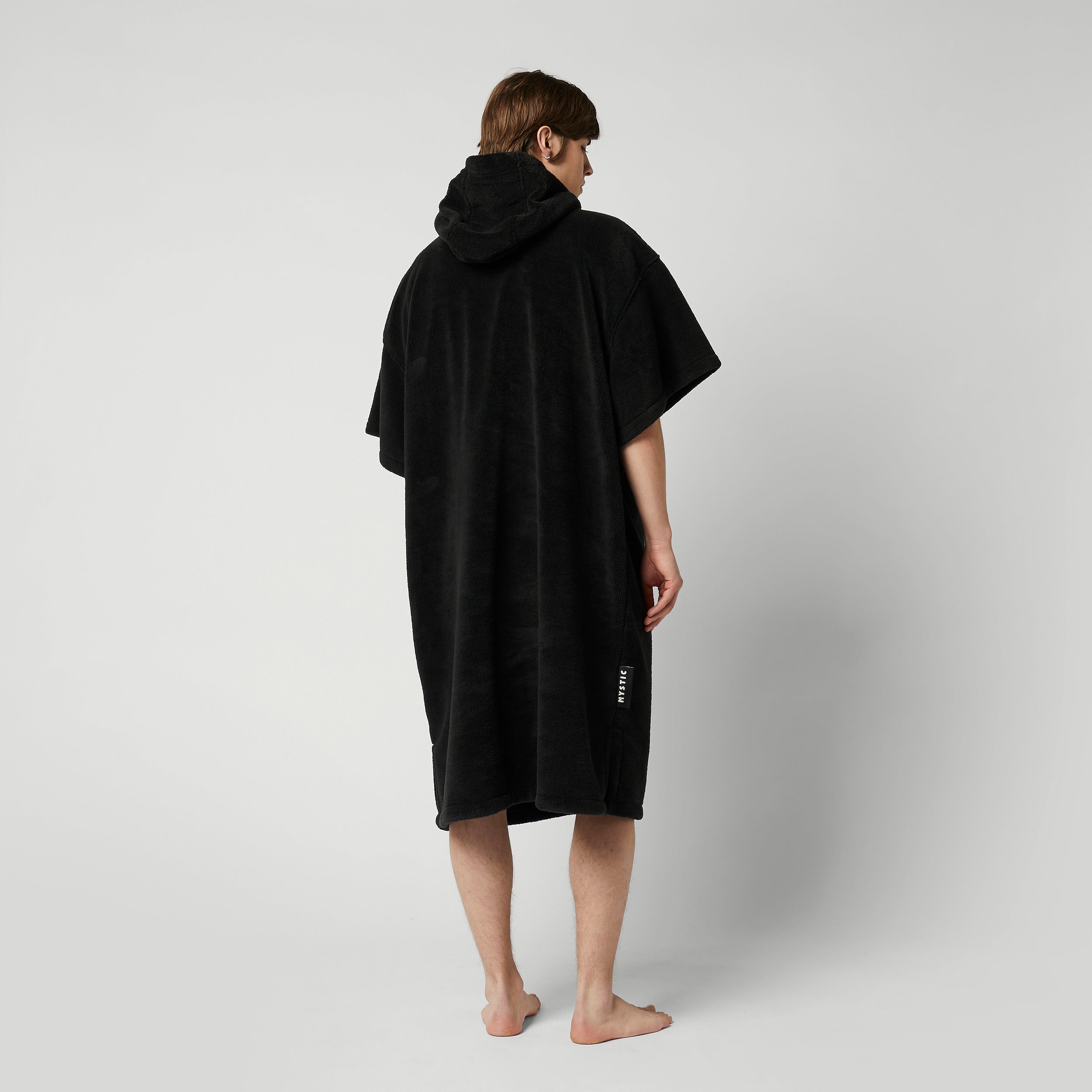 Poncho Teddy - Svart