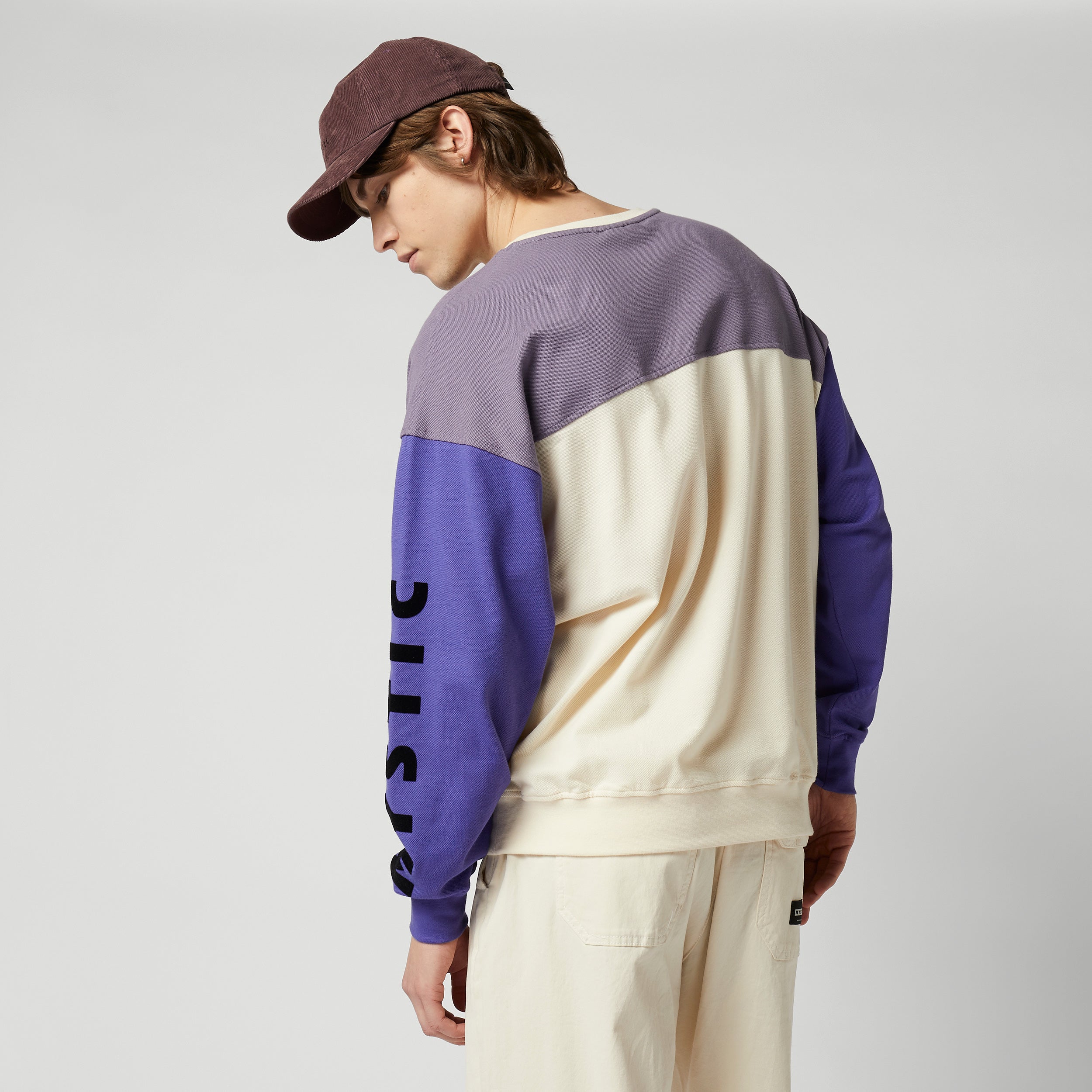 Mystic - Docked Crew Sweat - Purple