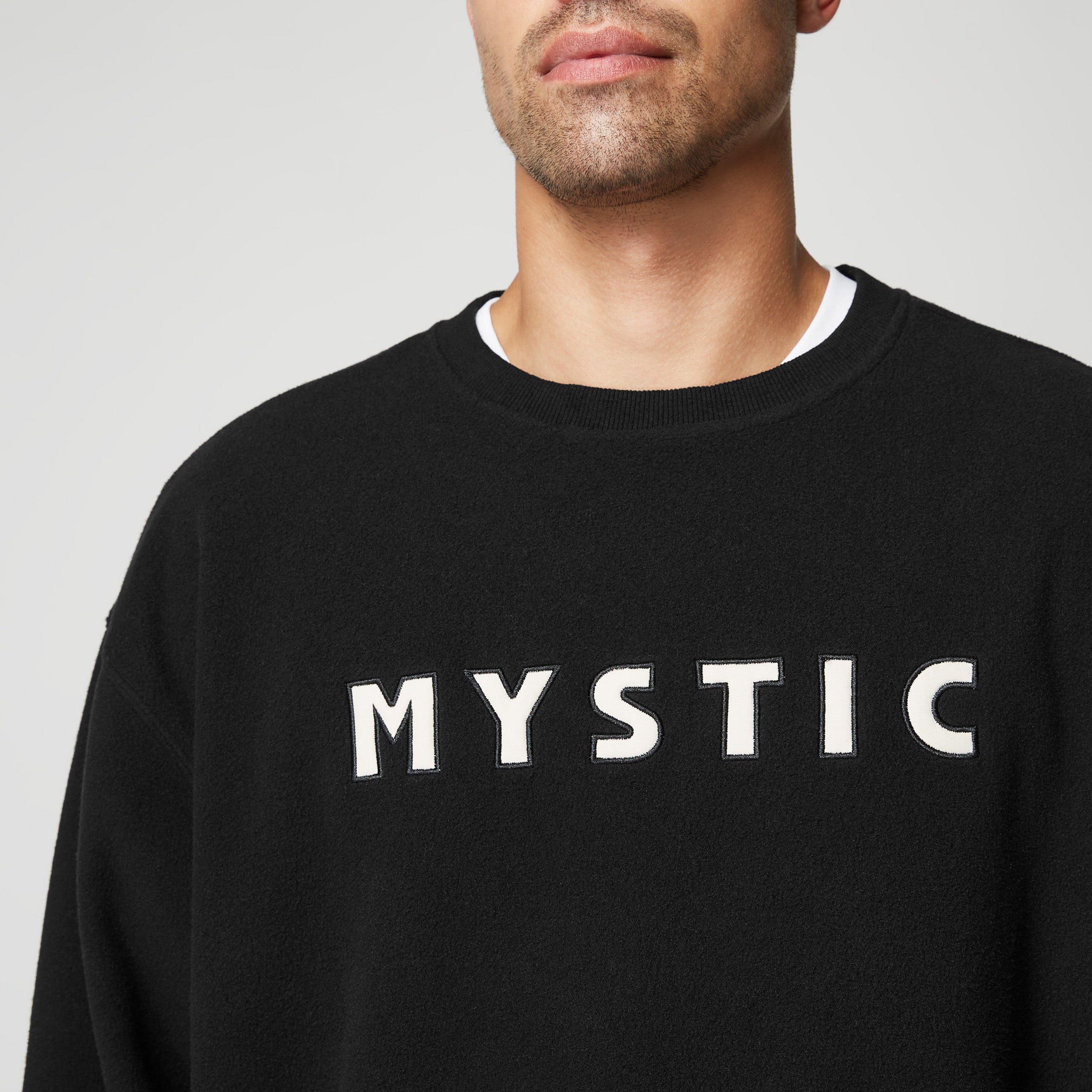 Mystic - The Heat Box Crew Sweat - Black