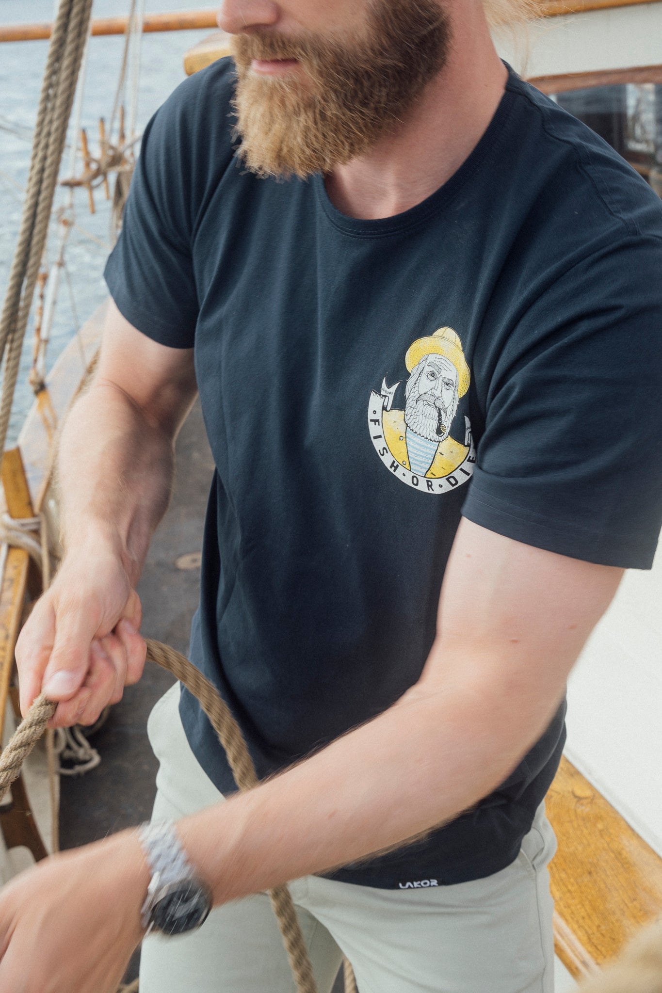 Seriös sjöman T-shirt 