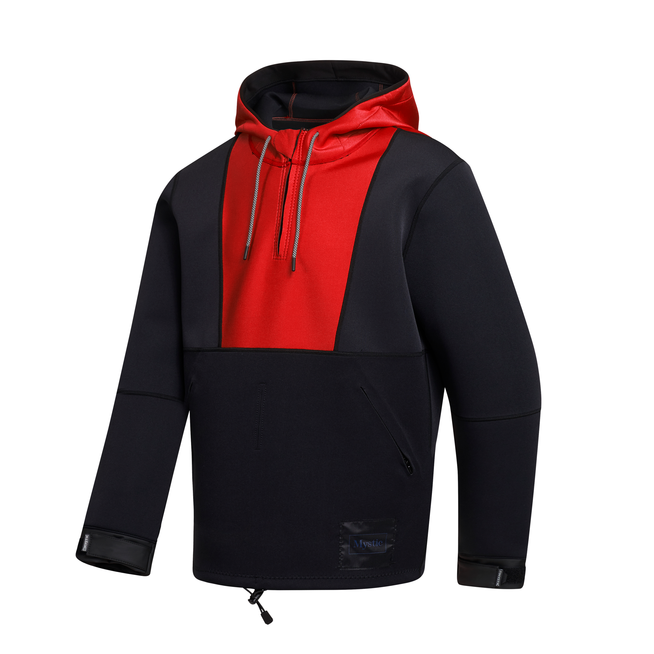 Mystic - Fulmar Neoprene Hoodie 3/2mm - Red